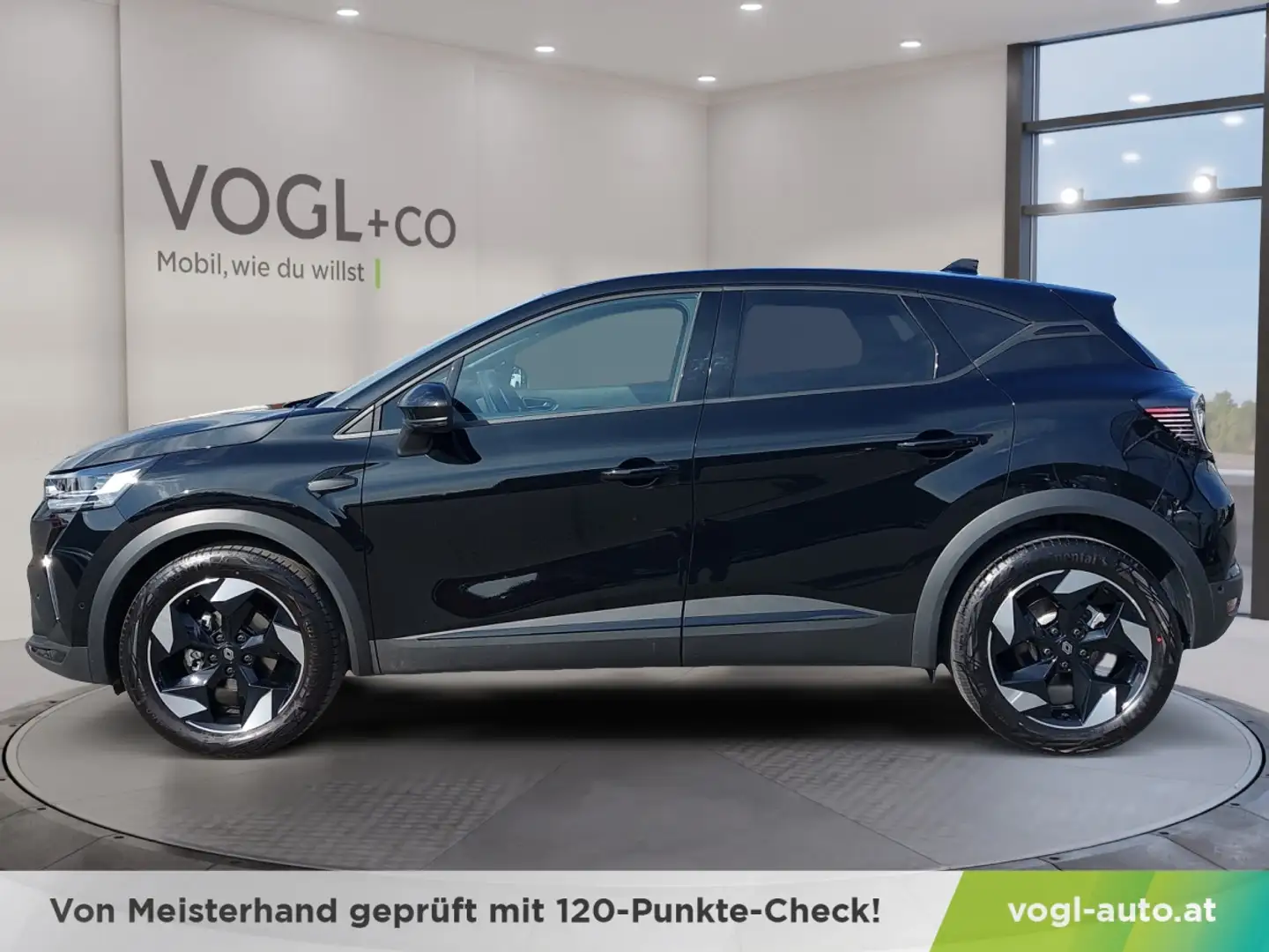 Renault Captur Techno Mild Hybrid 140 EDC (MY25) Schwarz - 2