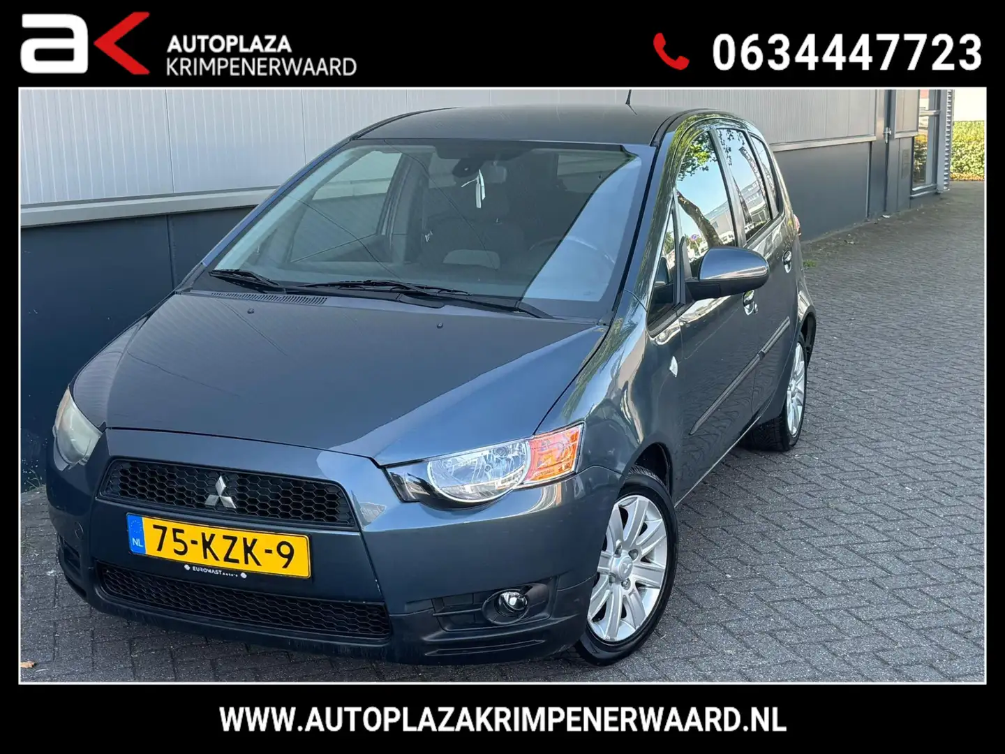 Mitsubishi Colt 1.3 Edition Two Airco Nieuwe apk Nette auto Grijs - 1