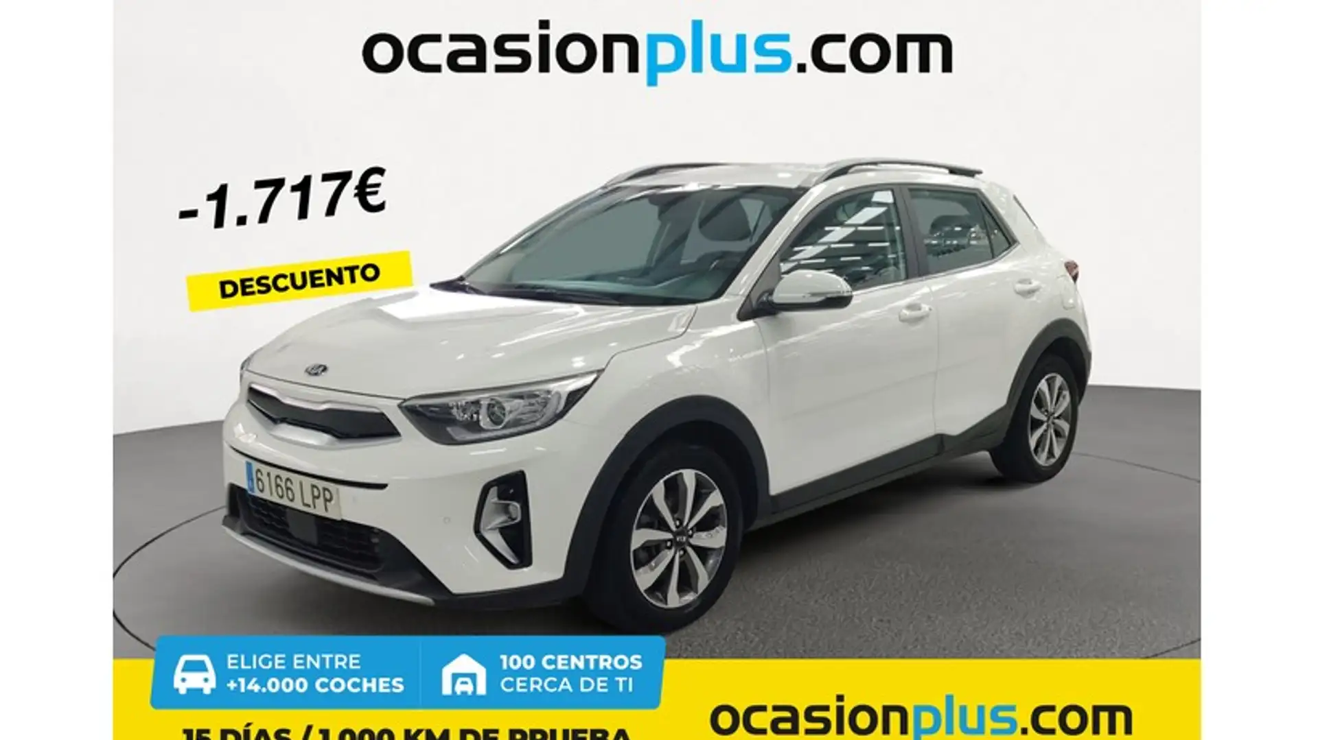 Kia Stonic 1.0 T-GDi MHEV DCT Drive 120 Blanc - 1