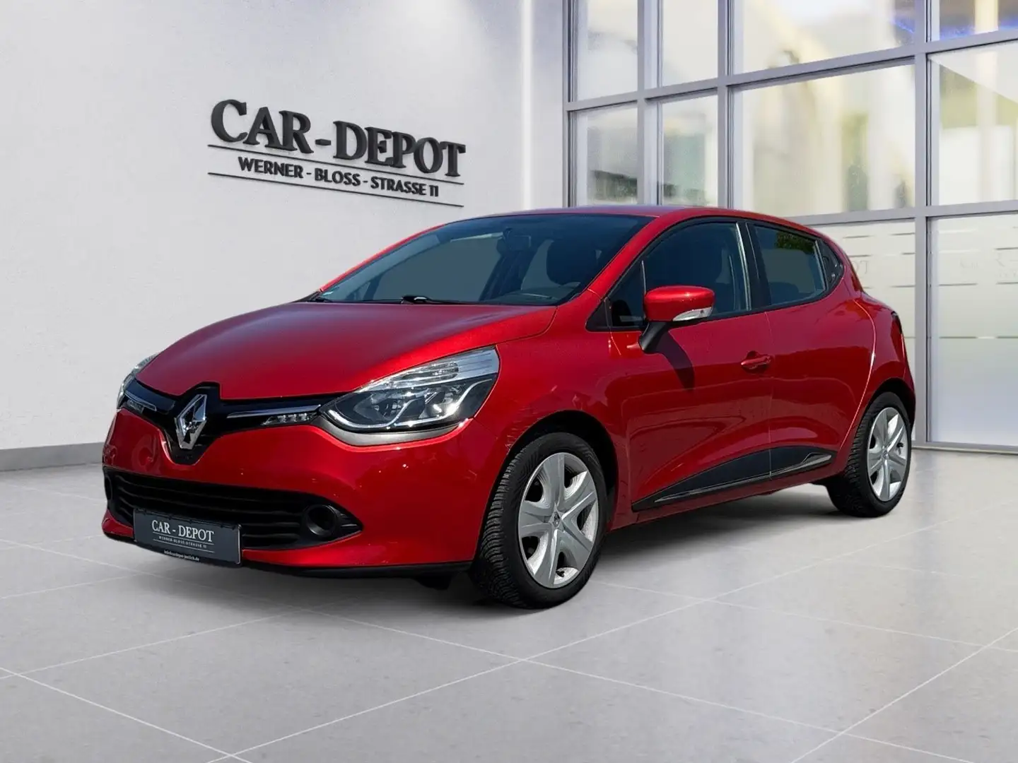 Renault Clio IV Dynamique*KLIMA*NAVI*TOUCH*APPLE*LED*USB Rood - 1