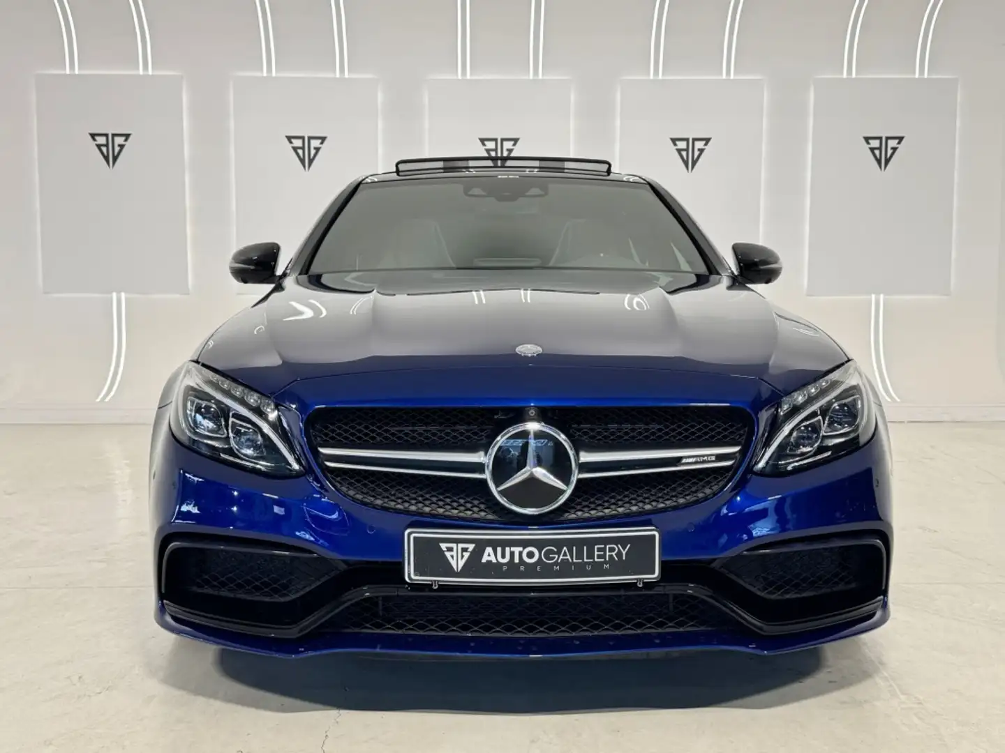 Mercedes-Benz C 63 AMG S Speedshift MCT 9G Azul - 2
