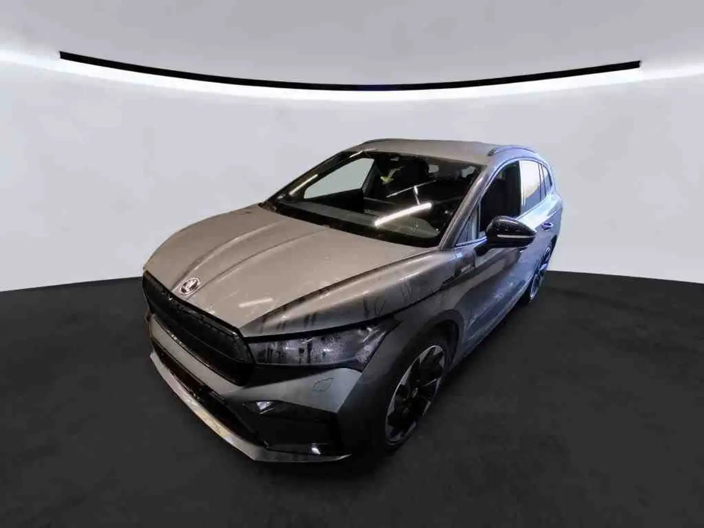 Skoda Enyaq 60 SPORTLINE +WÄPU +21" +MATRIX +ACC +RKAM +NAVI Grau - 2