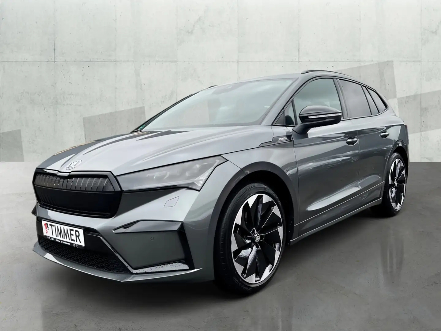 Skoda Enyaq 60 SPORTLINE +WÄPU +21" +MATRIX +ACC +RKAM +NAVI Grau - 2