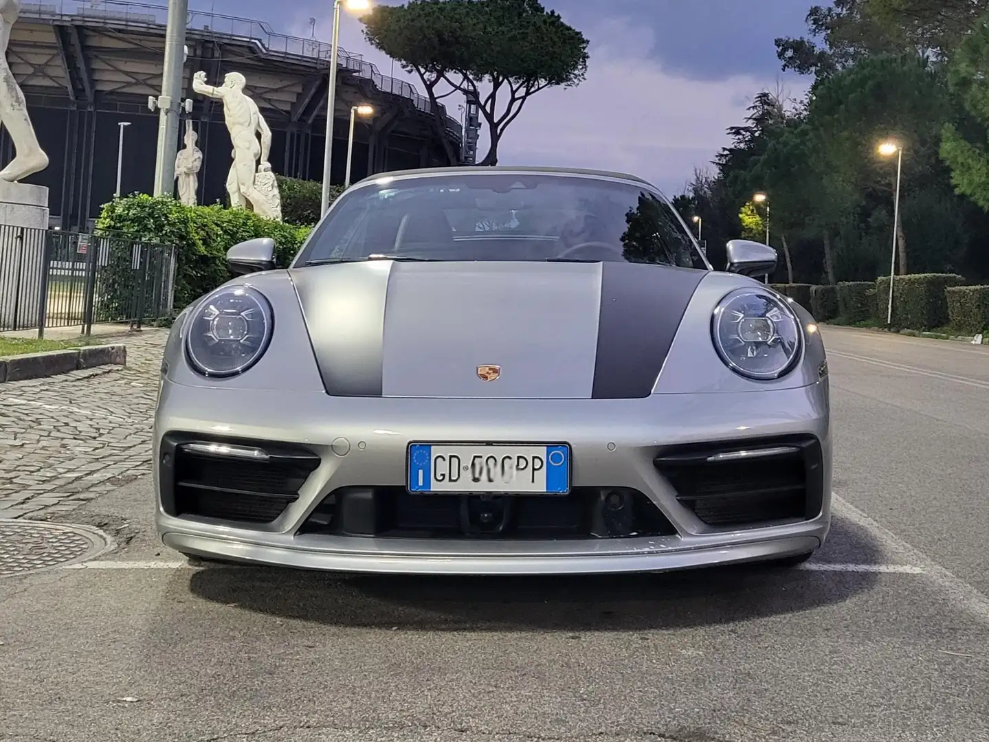 Porsche 992 911 Cabrio 3.0 Carrera 4S auto Argento - 1
