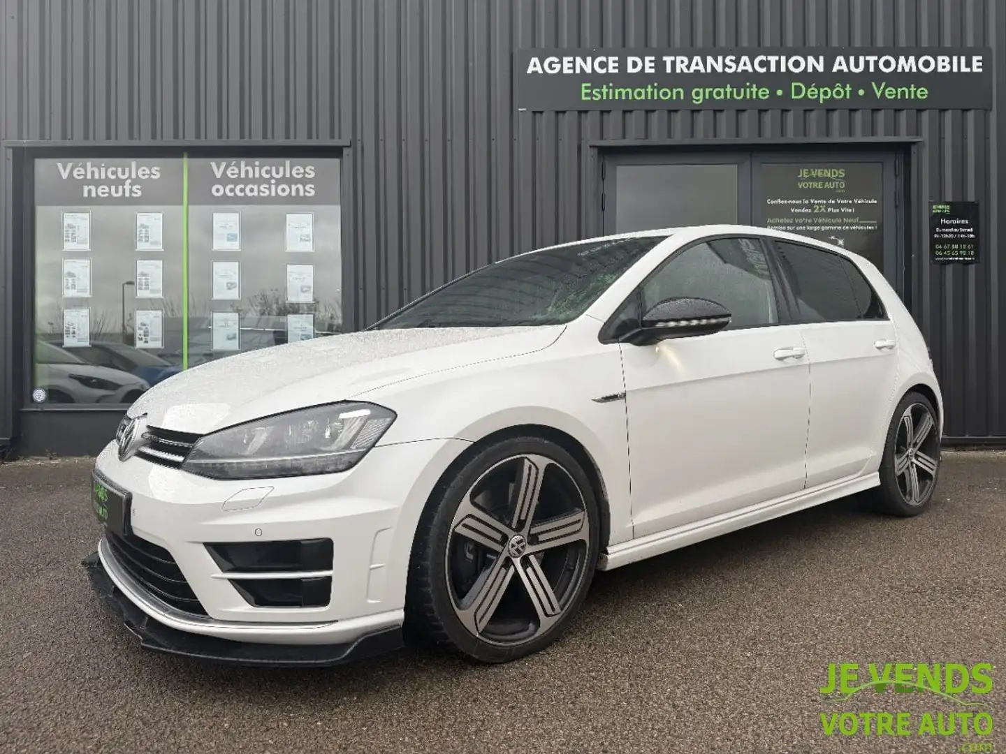Volkswagen Golf 2.0 TSI 300ch BlueMotion Technology R 4Motion DSG6 5p Blanc - 1