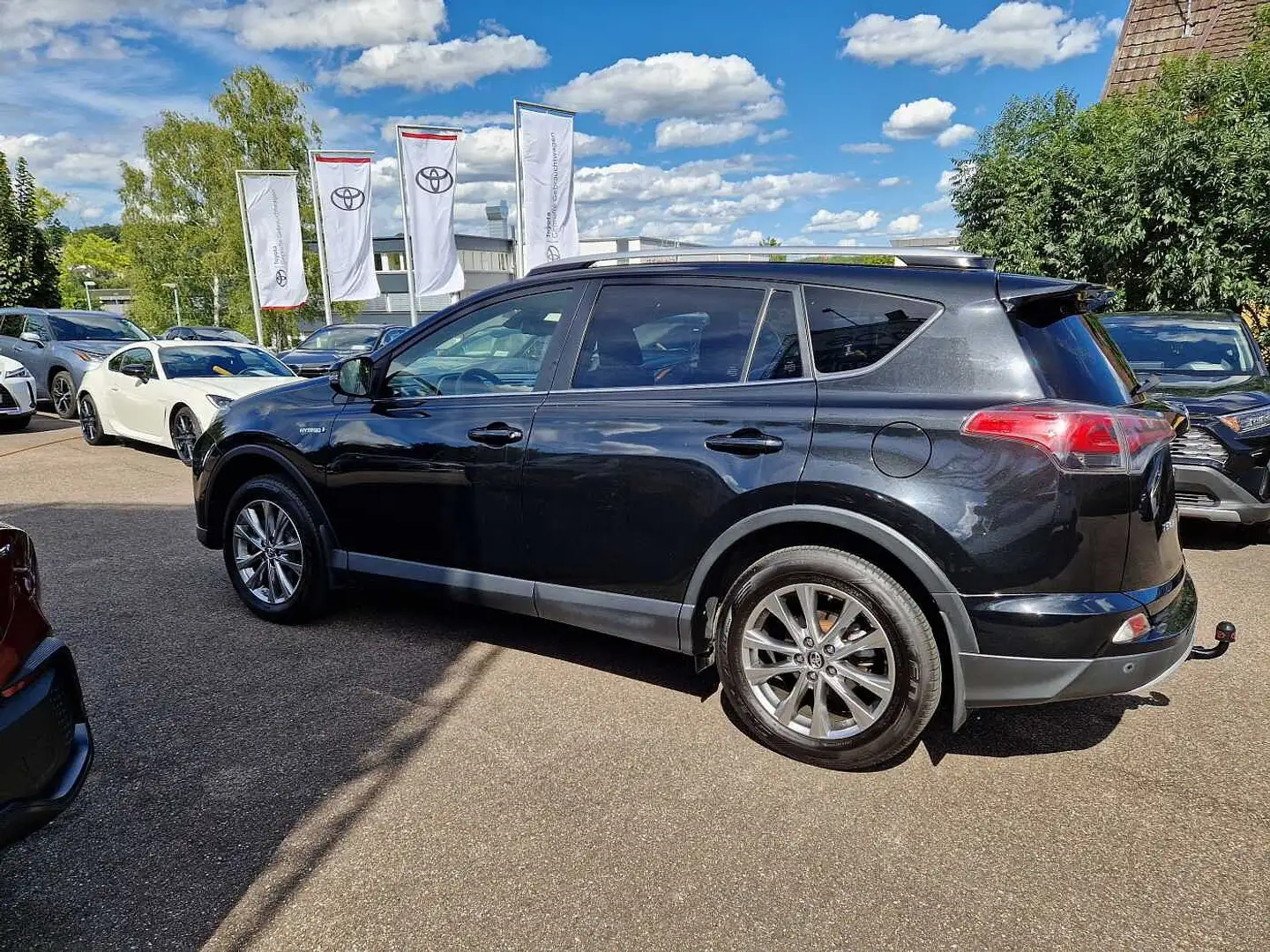 Toyota RAV 4 RAV4 Hybrid 2.5 4x4 Edition-S/WKR/AHK Schwarz - 2