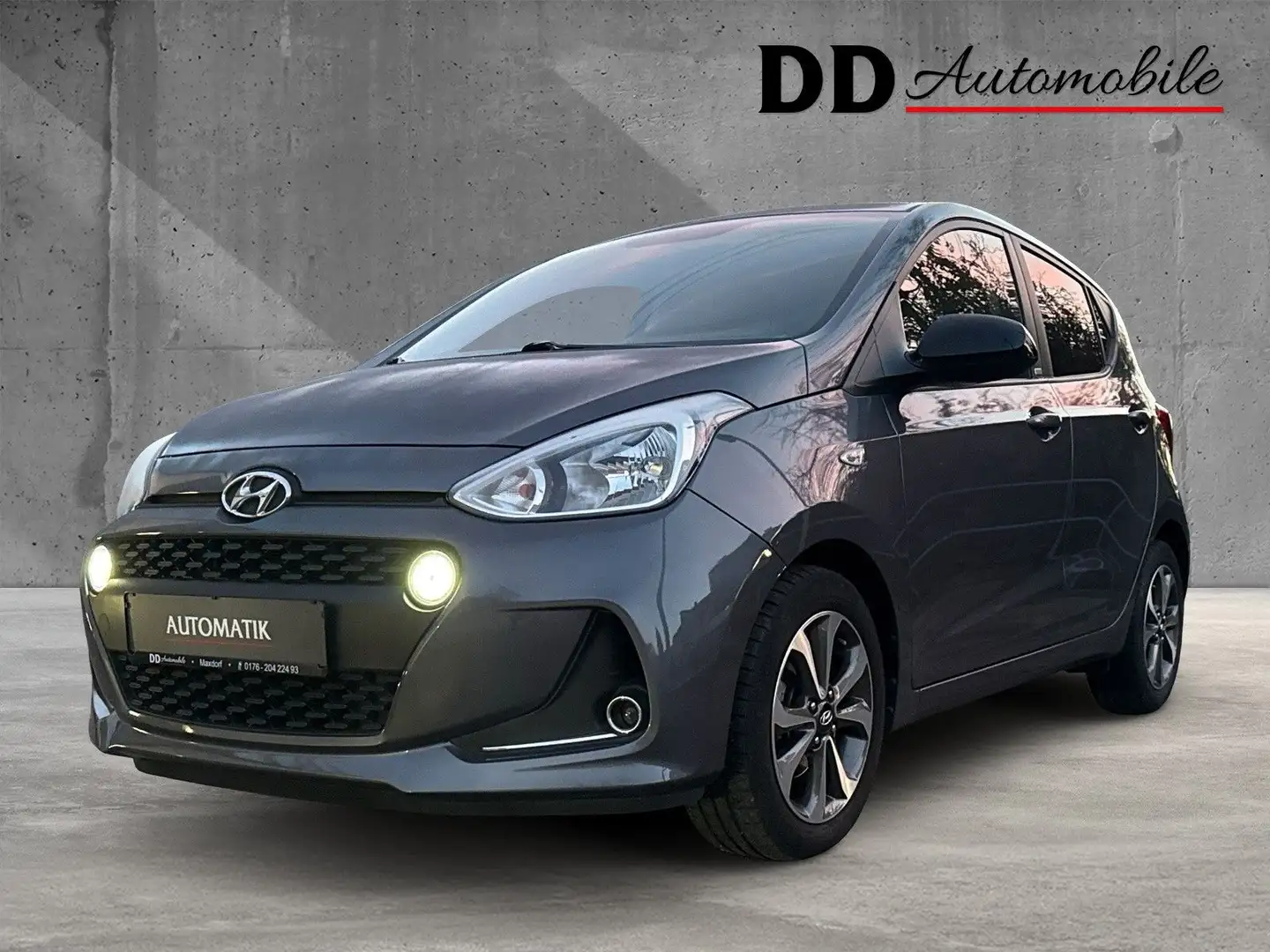 Hyundai i10 YES! Plus*Automatik*LHZ*SHZ*Navi* Gris - 1