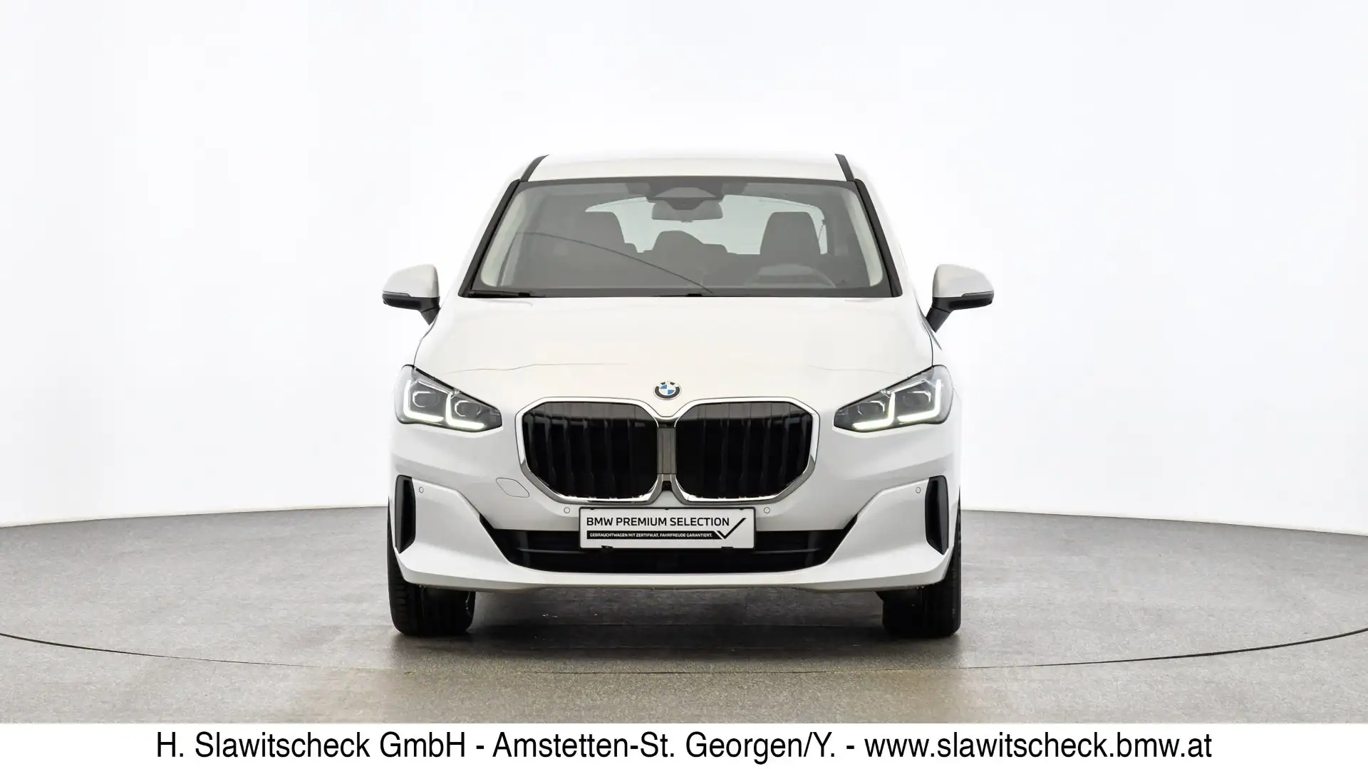 BMW 218 d Active Tourer Weiß - 2