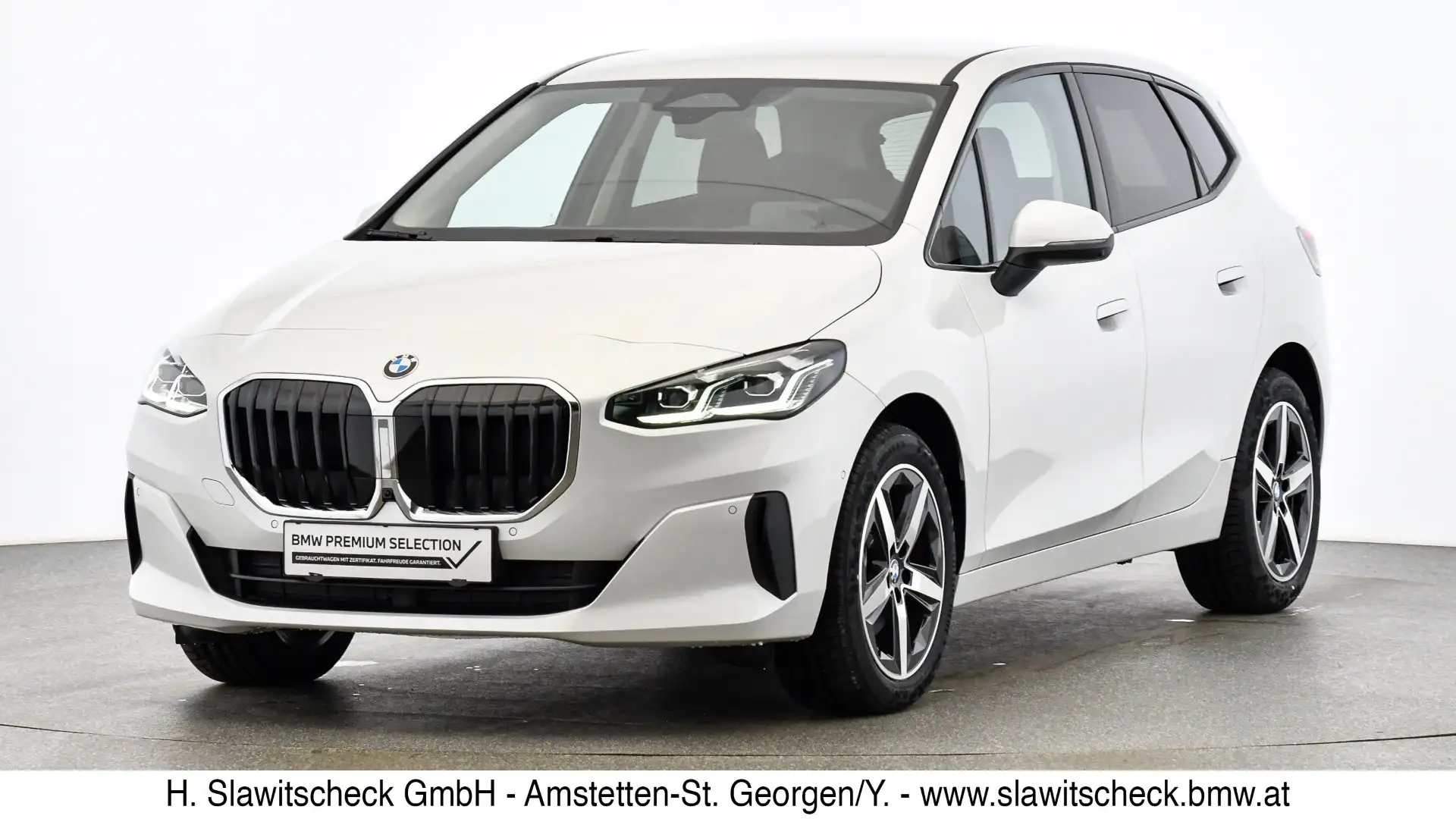 BMW 218 d Active Tourer Weiß - 1