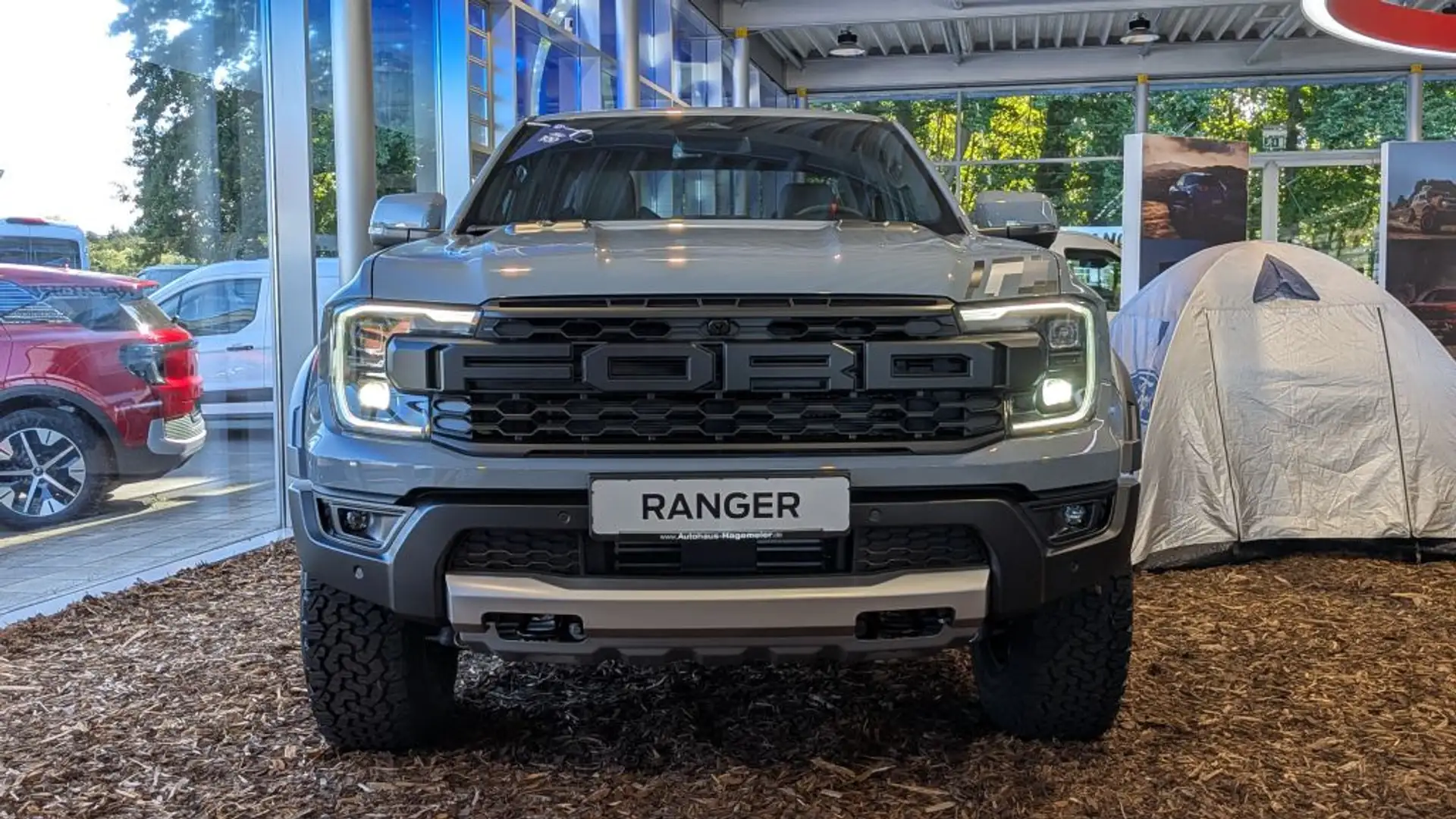Ford Ranger Raptor 3,0 Ecoboost V6 Aut. Gris - 2