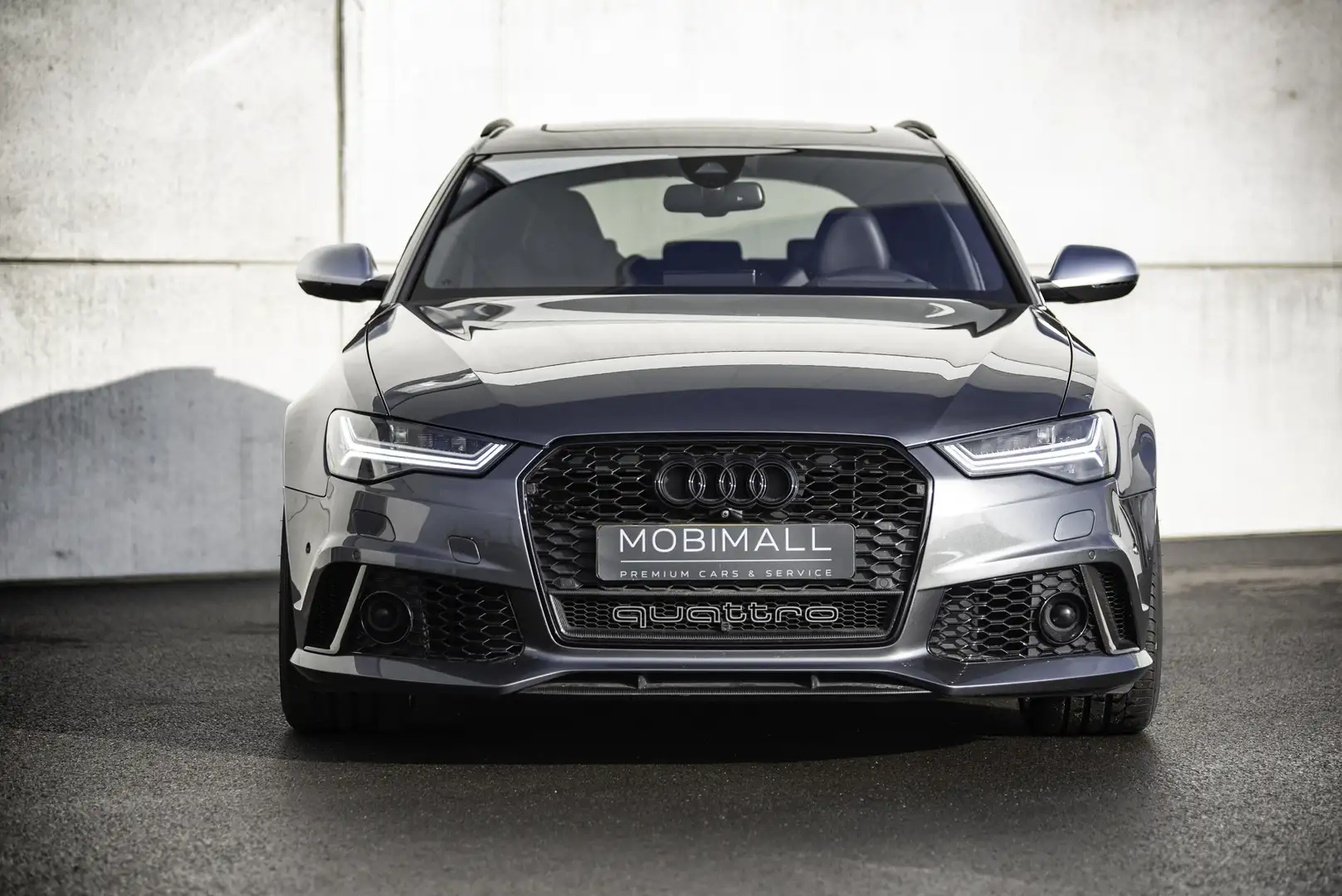 Audi RS6 4.0 TFSI quattro performance Pro Line Plus Pano / Grijs - 2