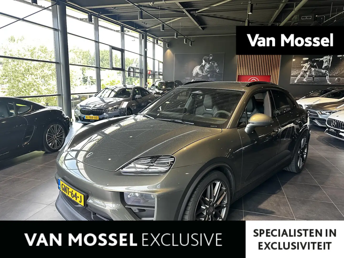 Porsche Macan 4 100 kWh | PANORAMA | PASM LUCHTVERING | PDLS + | Vert - 1