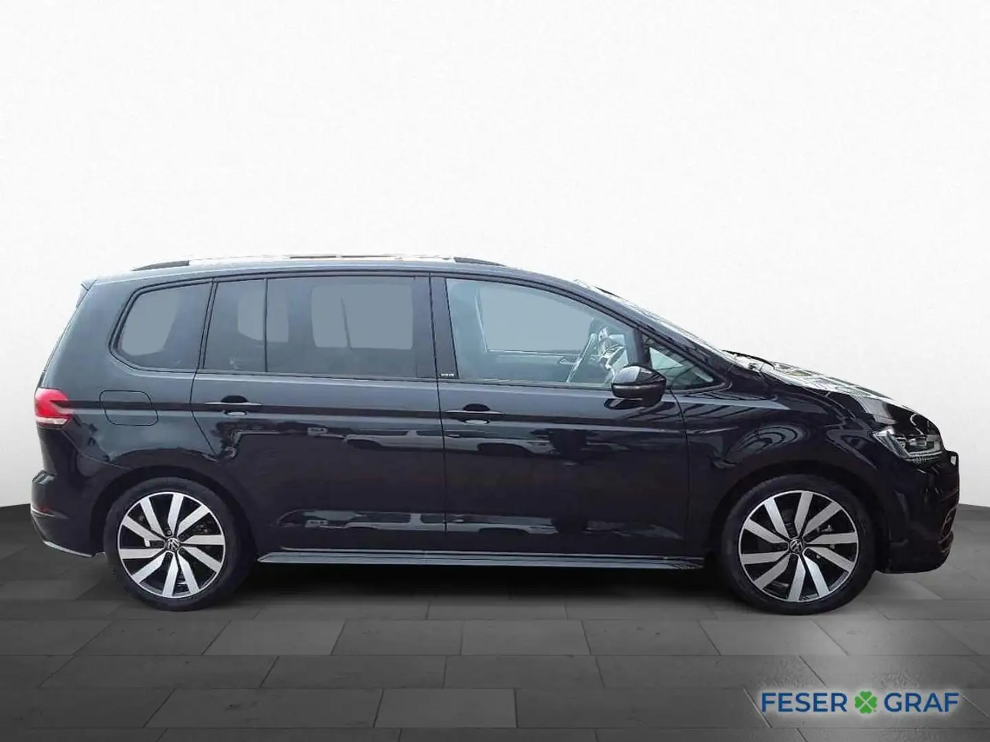 Volkswagen Touran 2.0 TDI DSG Move KAM LED NAVI ACC APP Schwarz - 2
