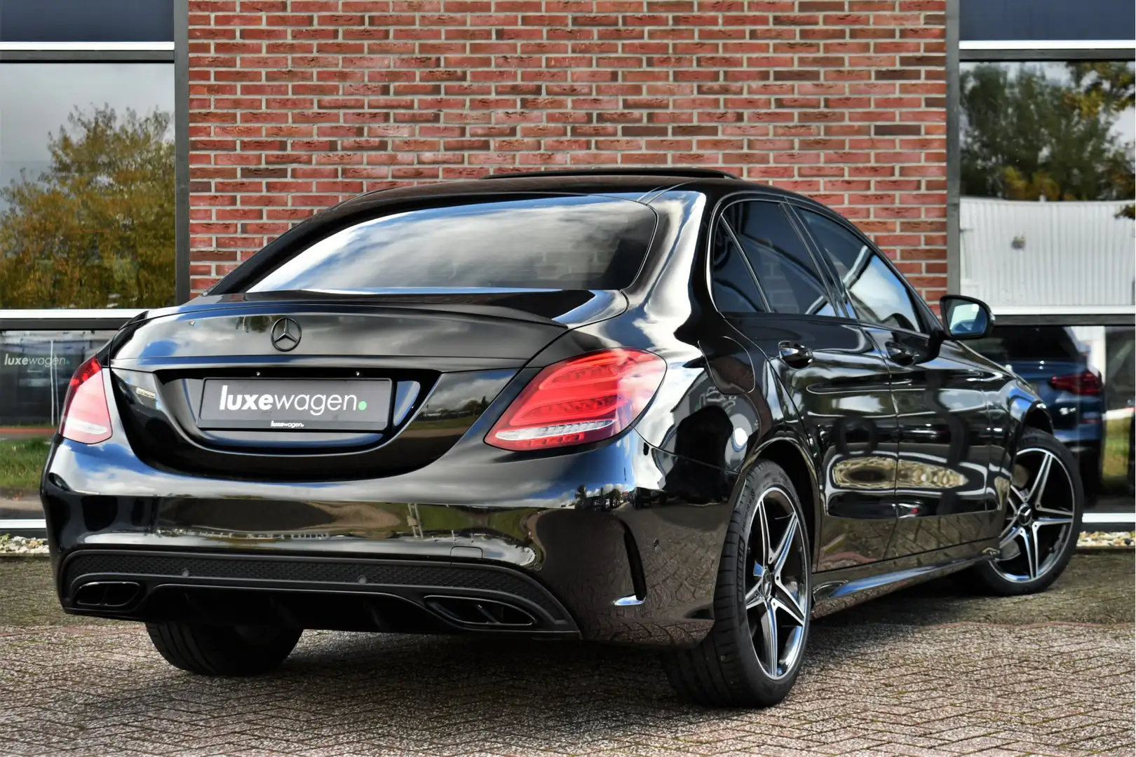 Mercedes-Benz C 43 AMG 4MATIC El-Dak Night Sportuitl El-Klep Camera Zwart - 2