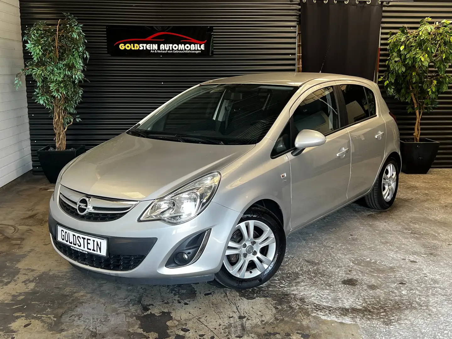 Opel Corsa Corsa 1.2 SATELLITE AUTOMATIK/KLIMA/LHZ/SHZ/ALU Silber - 1