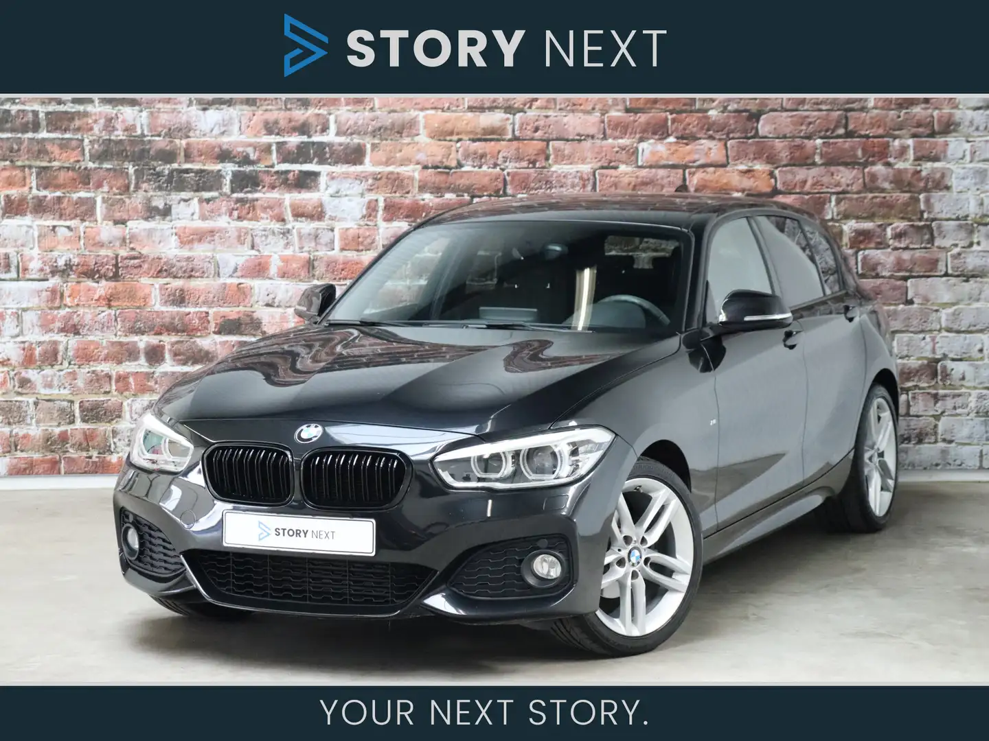 BMW 116 1 Serie 116i Executive M Sport Pakket 5 deurs / Na Zwart - 1