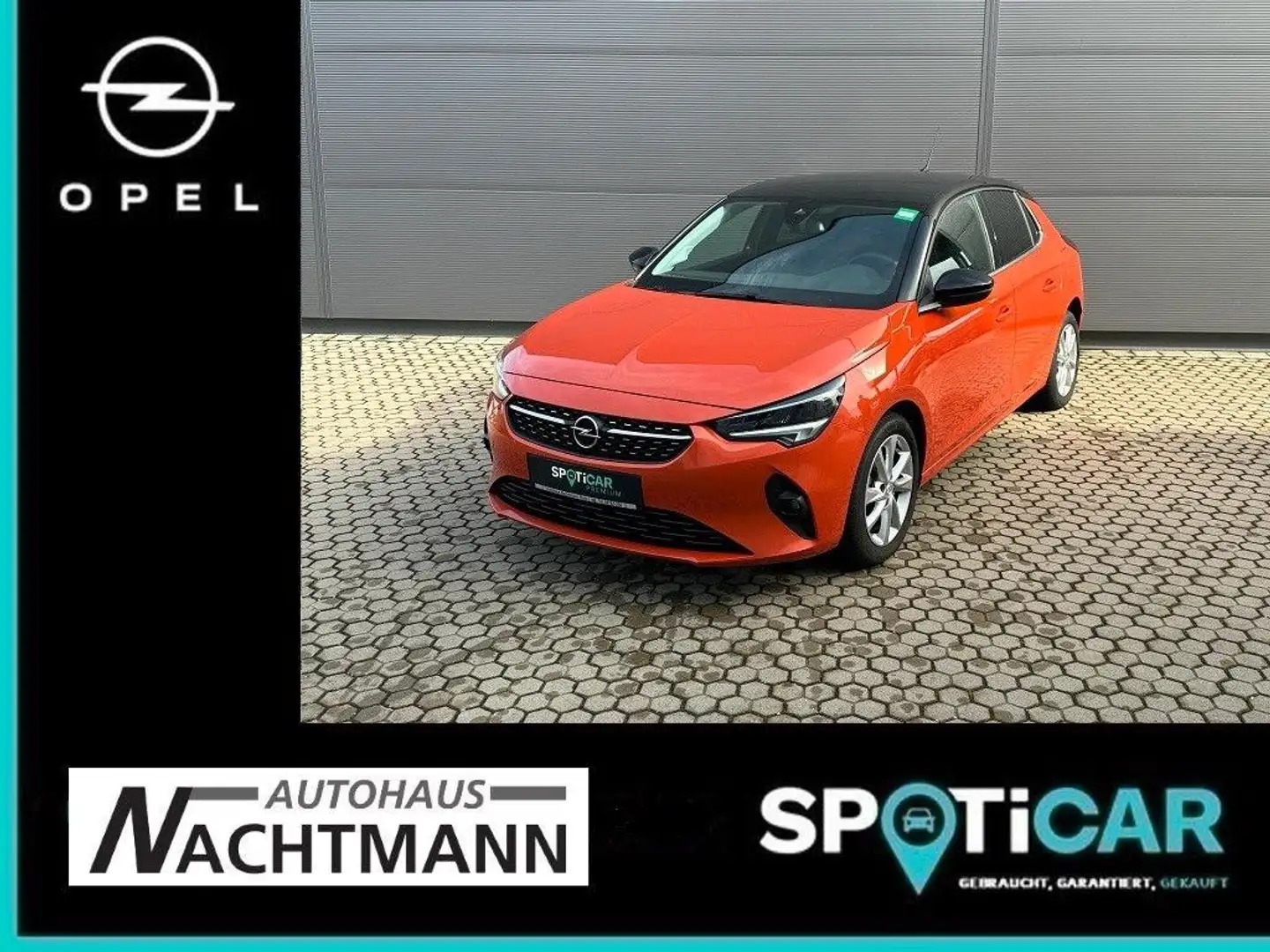 Opel Corsa F Elegance, NAVIGATION, SITZHEIZUNG,... Orange - 1