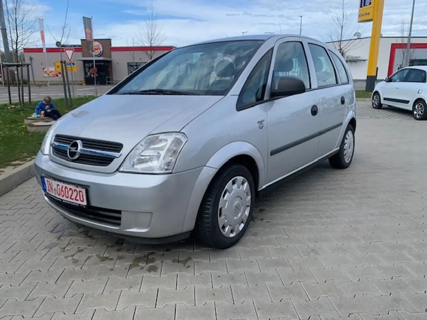 Opel Meriva 1.7 DTI Silber - 1