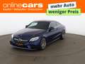 Mercedes-Benz C 180 AMG-Line Aut LED AHK LEDER R-CAM SITZHZG Blau - thumbnail 1