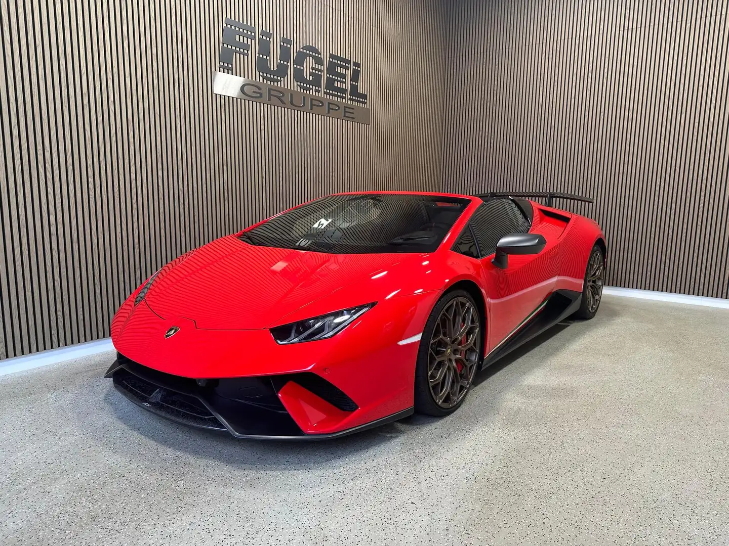 Lamborghini Huracán Performante Spyder Lift | Forget-Carbon | Alcantar Rot - 2