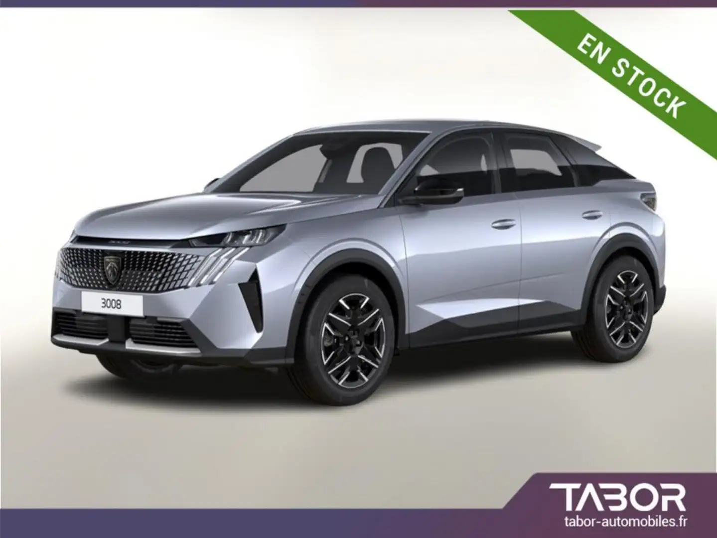 Peugeot 3008 Hybrid 145 eDSC6 Allure ACC 360° Gris - 1