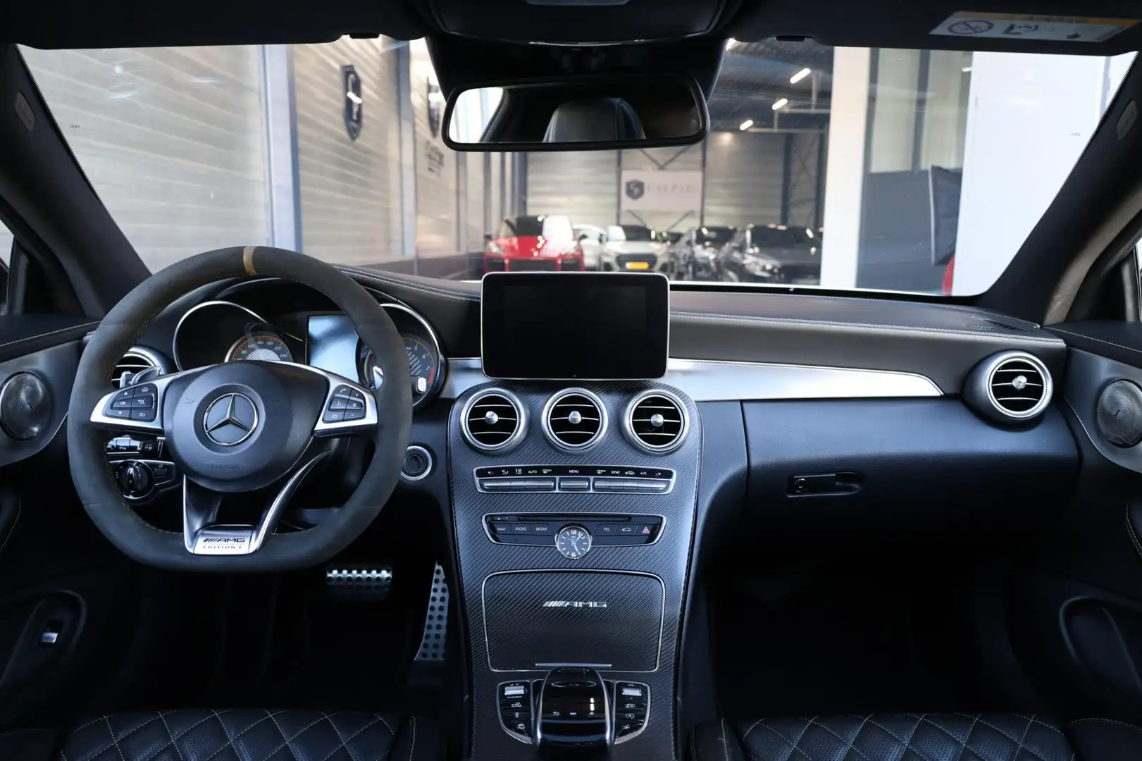 Mercedes-Benz C 63 AMG Coupé S Edition 1 LED/PANO/LEER+S.VERWARMING+MEMOR White - 2