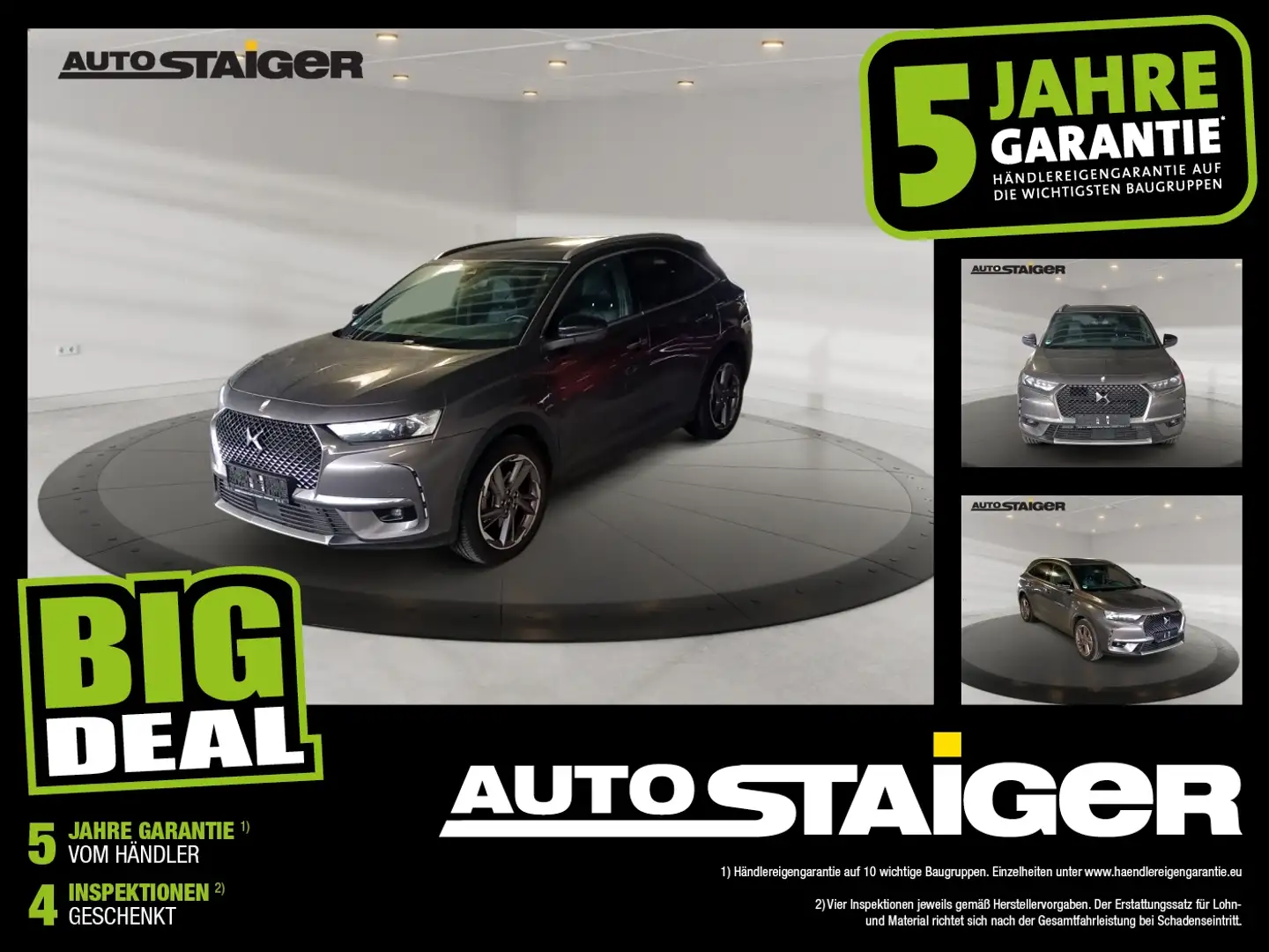 DS Automobiles DS 7 Crossback DS7 Crossback E-Tense Rivoli *Leder*Navi* Grau - 1