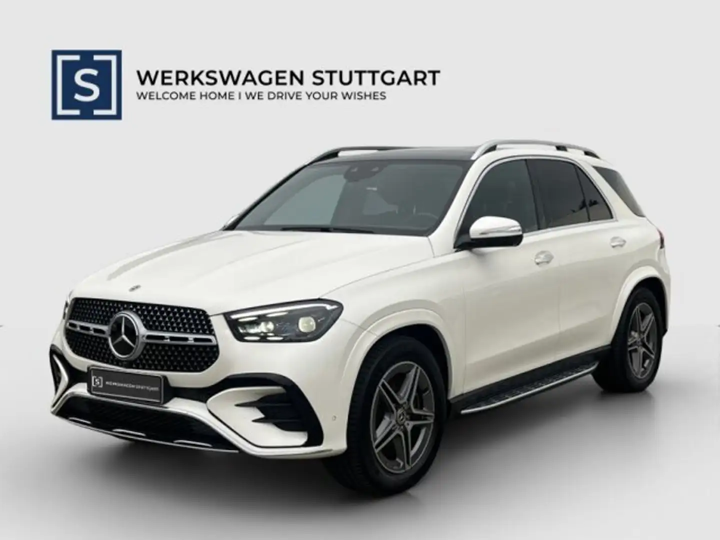 Mercedes-Benz GLE 450 GLE 450 d 4M AMG MASSAGE Airmatic AHK Sitzklima Білий - 1