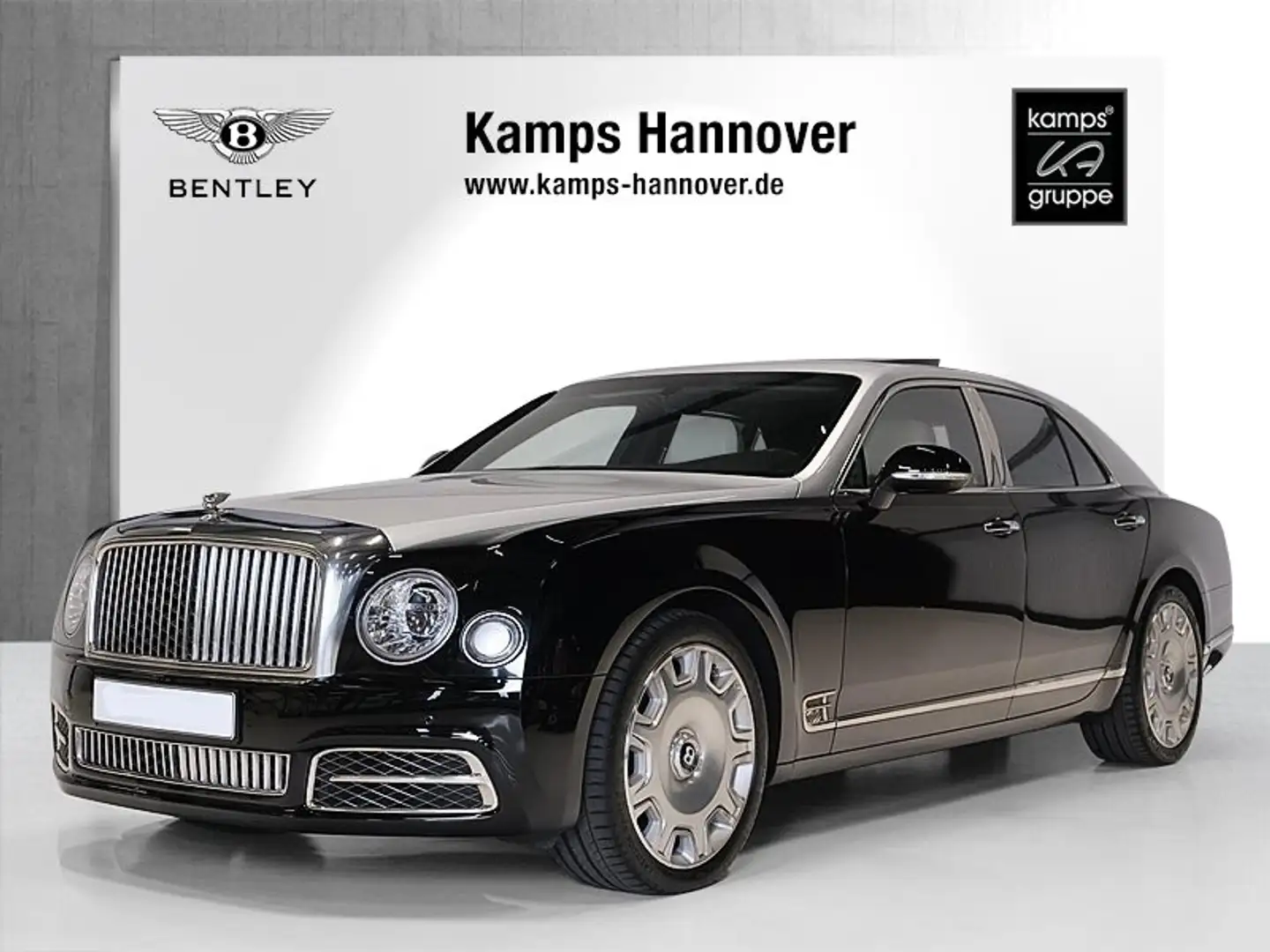 Bentley Mulsanne *Duo Tone*Glasdach*Diamond Quilting* Black - 1
