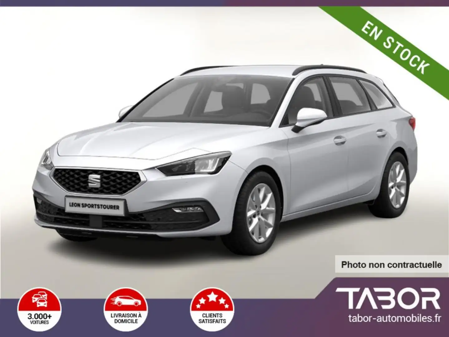 SEAT Leon ST 1.5 eTSI 150 DSG Style 3ZClim ACC Blanc - 1