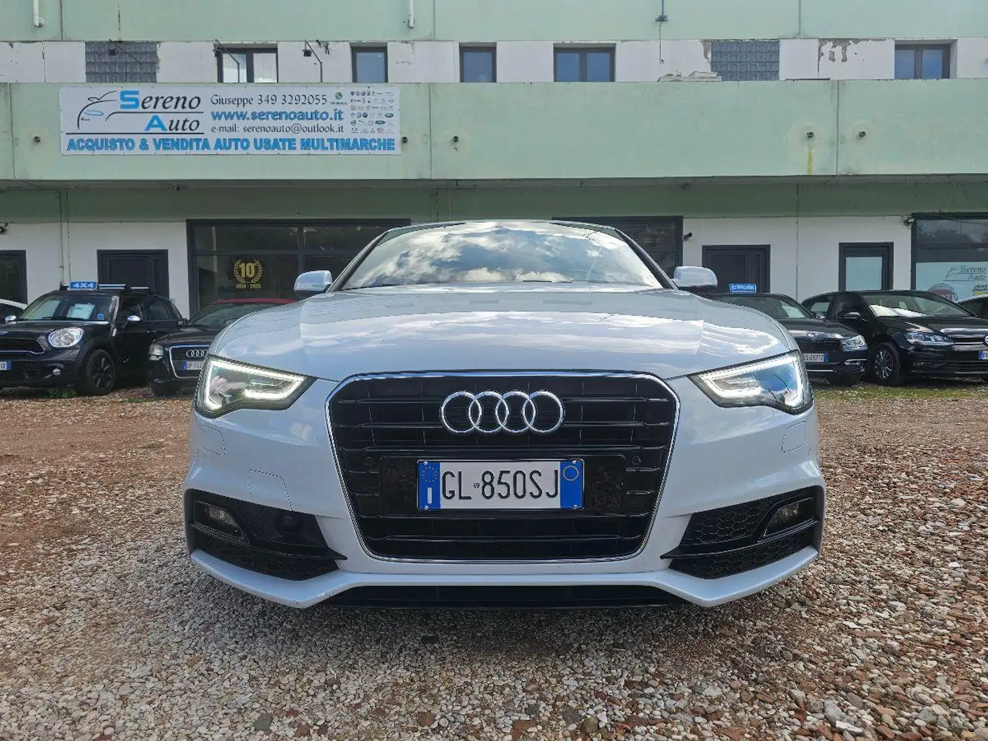 Audi A5 SPB 2.0 TDI 150CV cl.d mult S line ed Blanc - 2