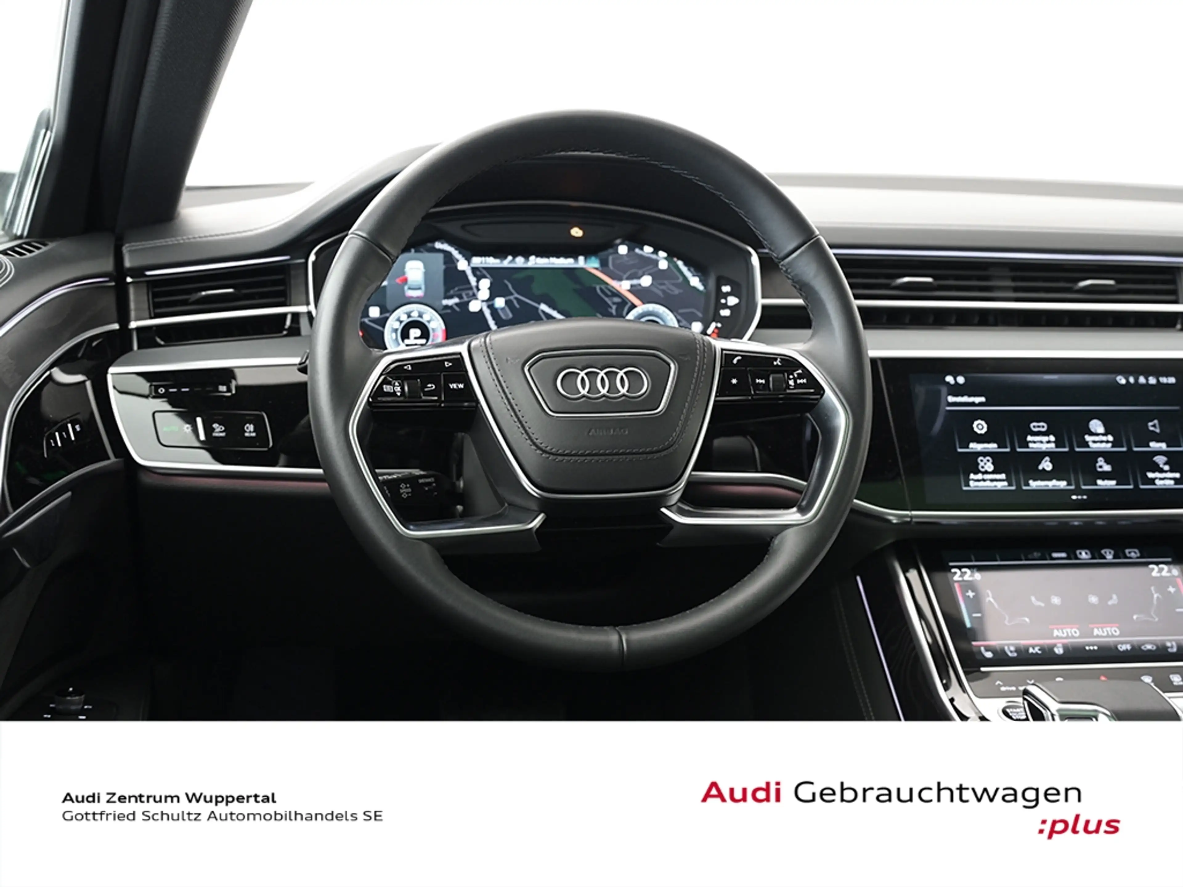 Audi A8 60 TFSI E QUATTRO ACC HEADUP PANO B&O MATRIX SHZ — photo 13