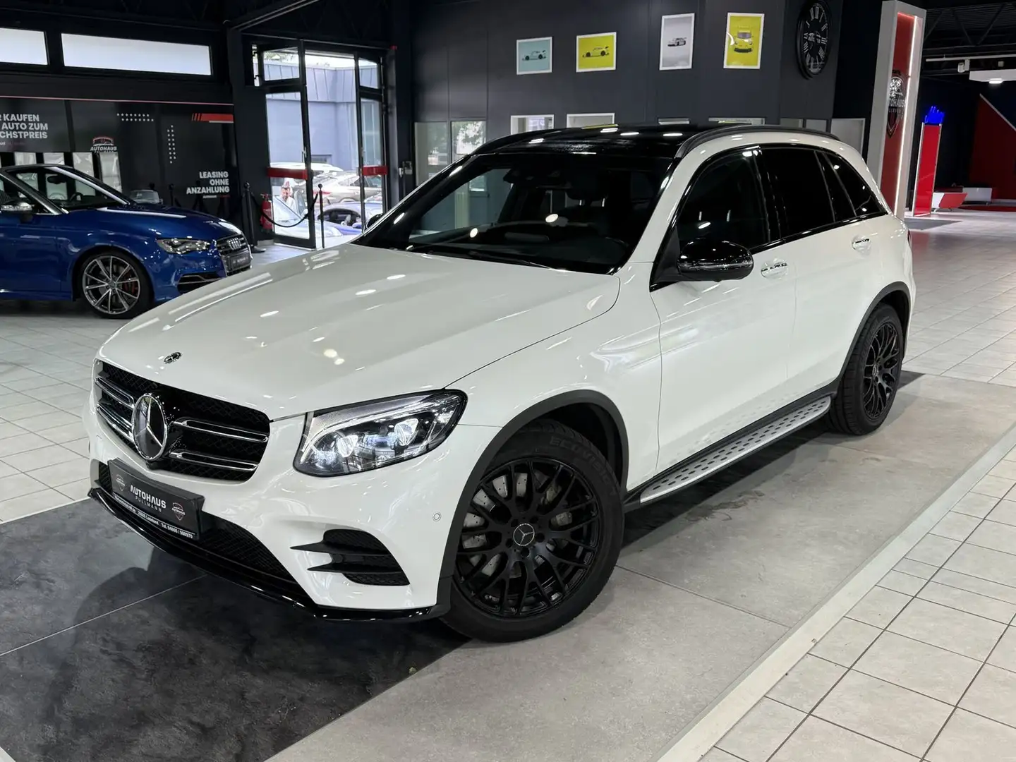 Mercedes-Benz GLC 350 d 4Matic AMG +PANO+360*KAMERA+MEMORYSITZ Weiß - 1