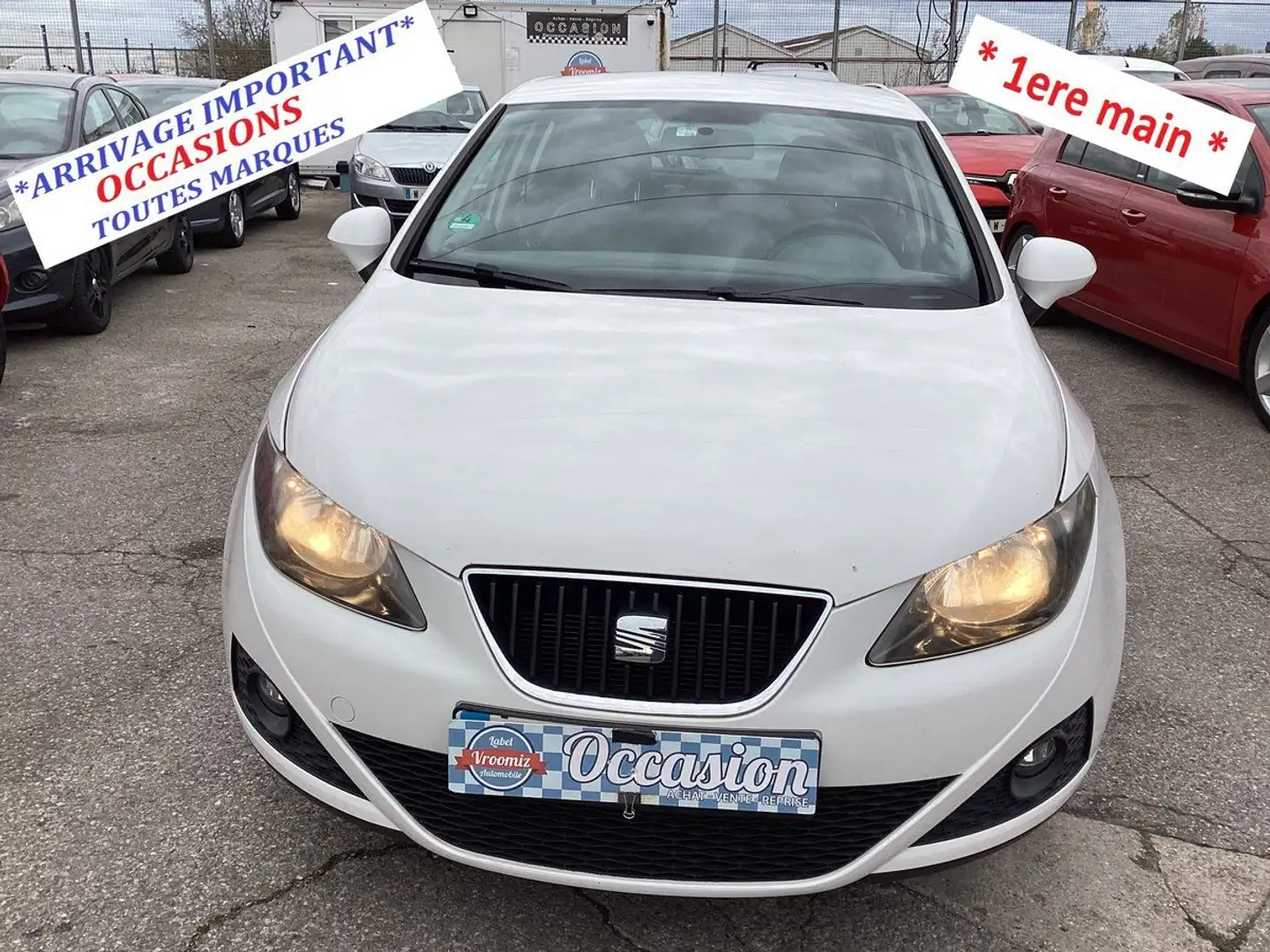 SEAT Ibiza 1.2 Reference Blanc - 1
