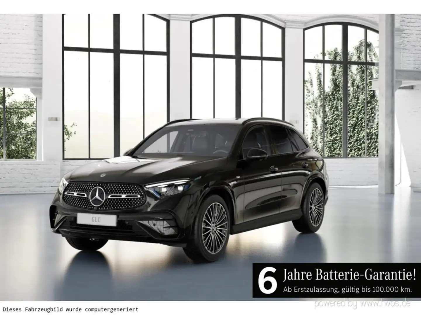 Mercedes-Benz GLC 400 e 4MATIC mit EQ Hybrid Technologie PDC Negro - 1