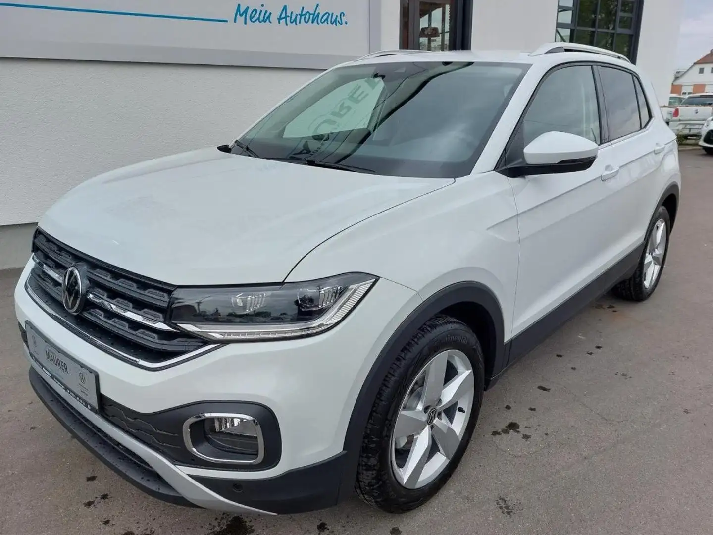 Volkswagen T-Cross Style 1,5 TSI DSG LED AHK App ACC Kamera Weiß - 2