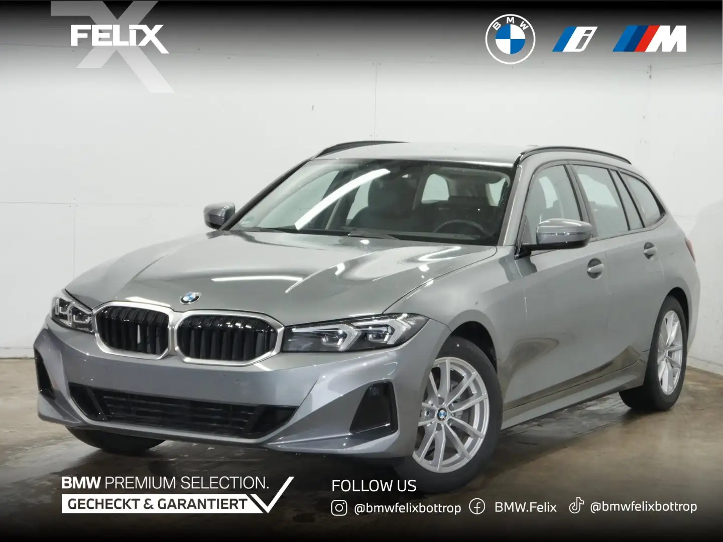 BMW 318 i Touring+LCI+AHK+WIDESCREEN+DR.ASSIST Szürke - 1