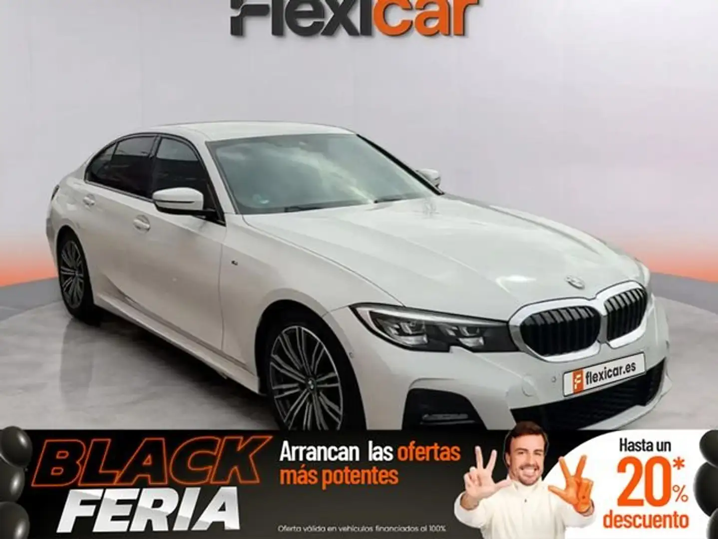 BMW Active Hybrid 3 320d+Auto. Blanc - 1