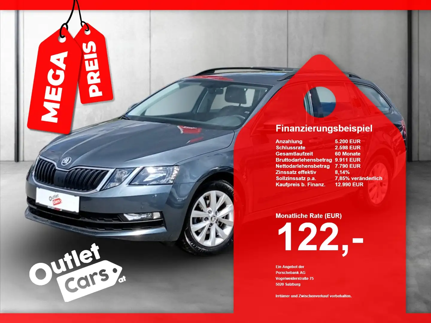 Skoda Octavia Combi 1.6 TDI Ambition DynLicht+LM+PDC Grau - 1