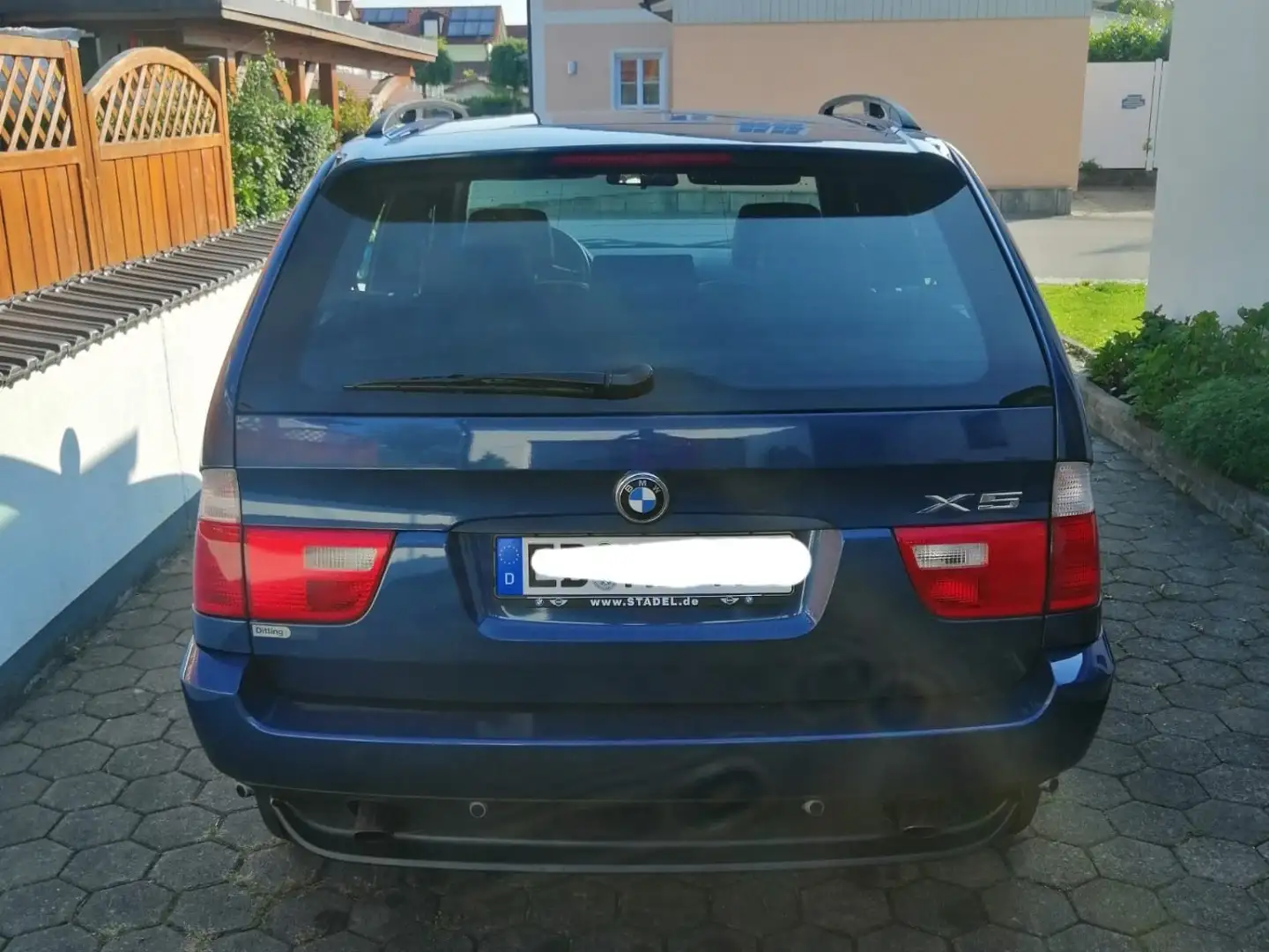 BMW X5 3.0 i A AHK, Xenon, Standheizung, Mem. Sitze plava - 2