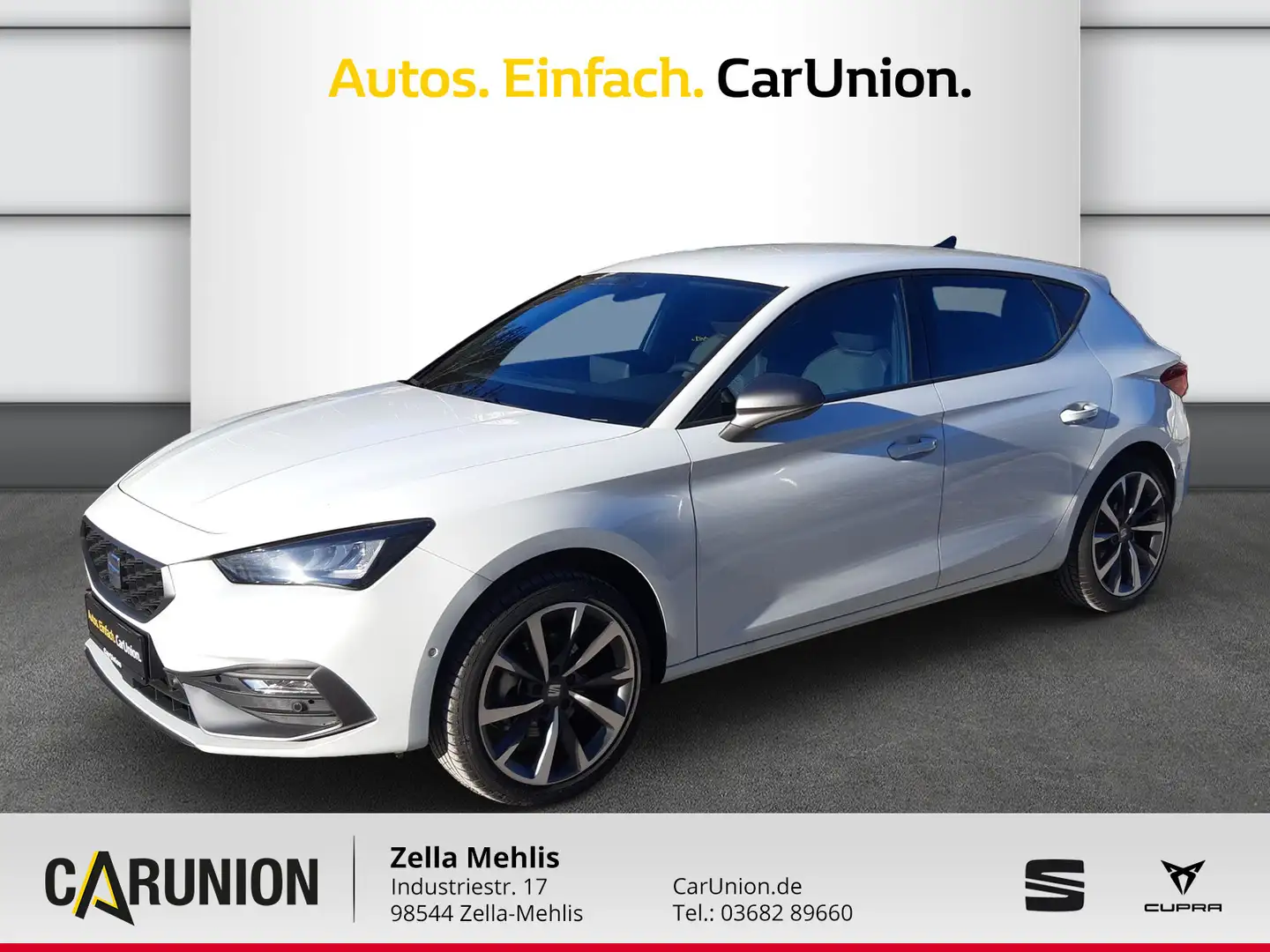 SEAT Leon FR 1.5 eTSI DSG *Vision Plus*Navi*Beats* Blanc - 1
