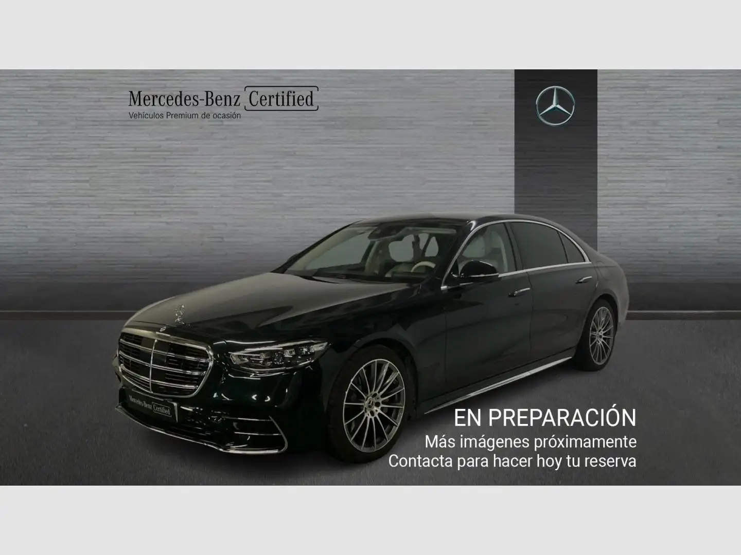 Mercedes-Benz S 450 e con tecnología híbrida EQ Larga Verde - 1