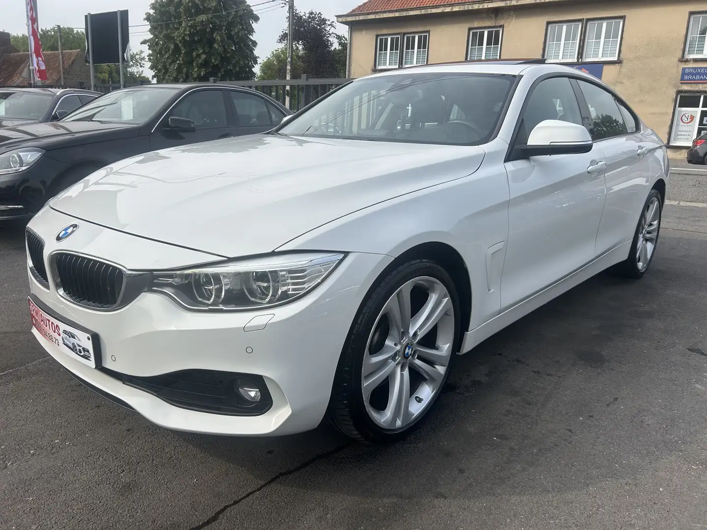 BMW 430 Gran Coupé 430 dXA **CUIR/GPS/TOIT OUVRANT** Wit - 1