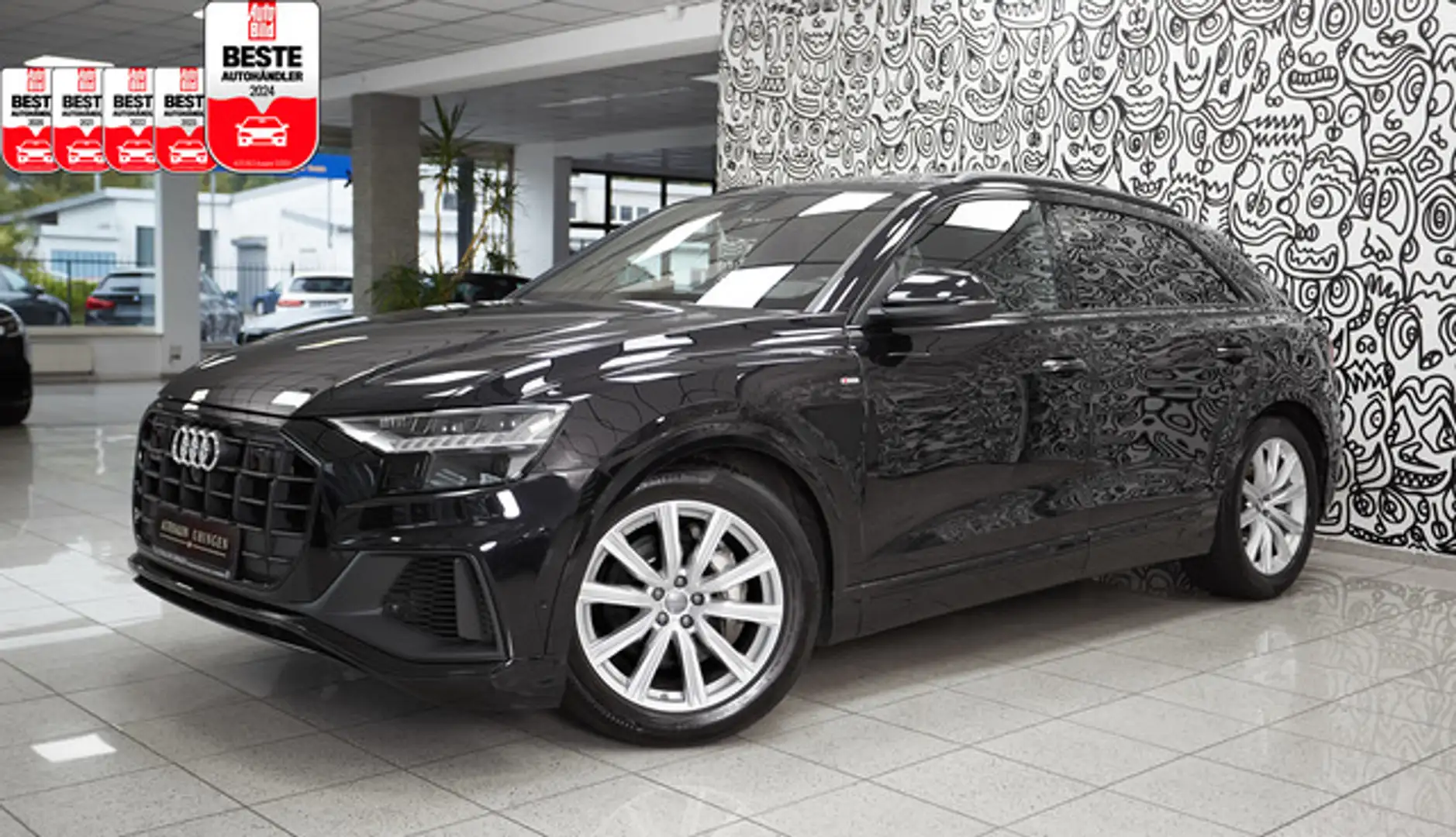 Audi Q8 50 TDI 3x S LINE PLUS*RS SPORTSITZ*ALLRADLENK Schwarz - 1