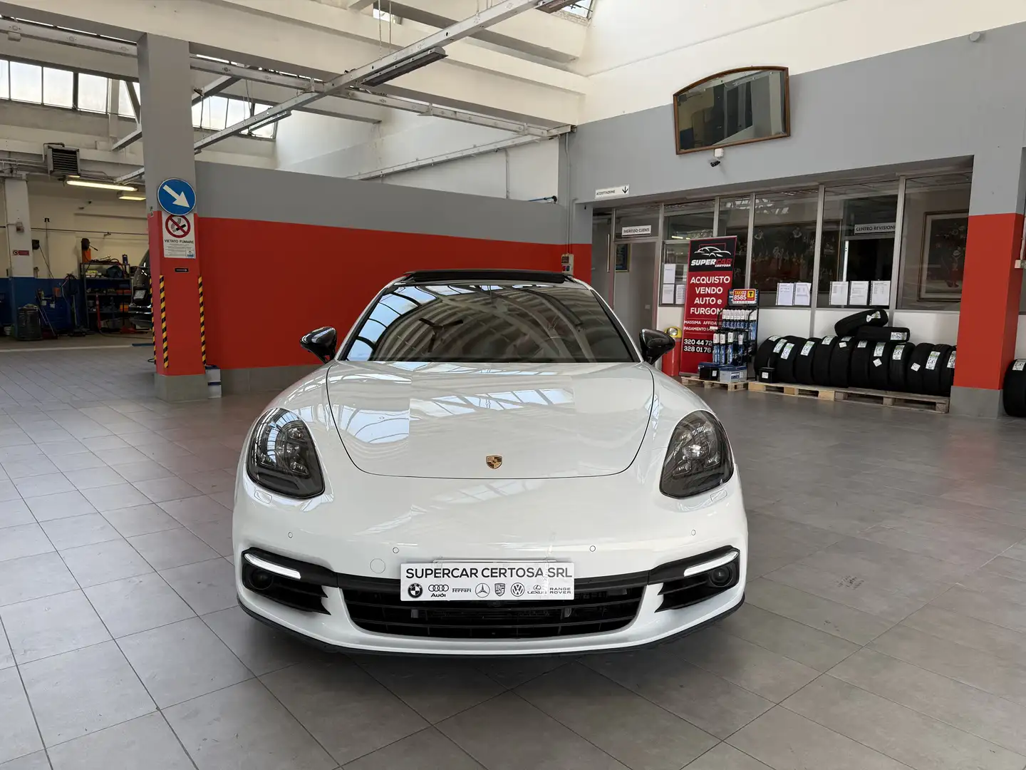 Porsche Panamera 3.0 Hybrid Bianco - 2