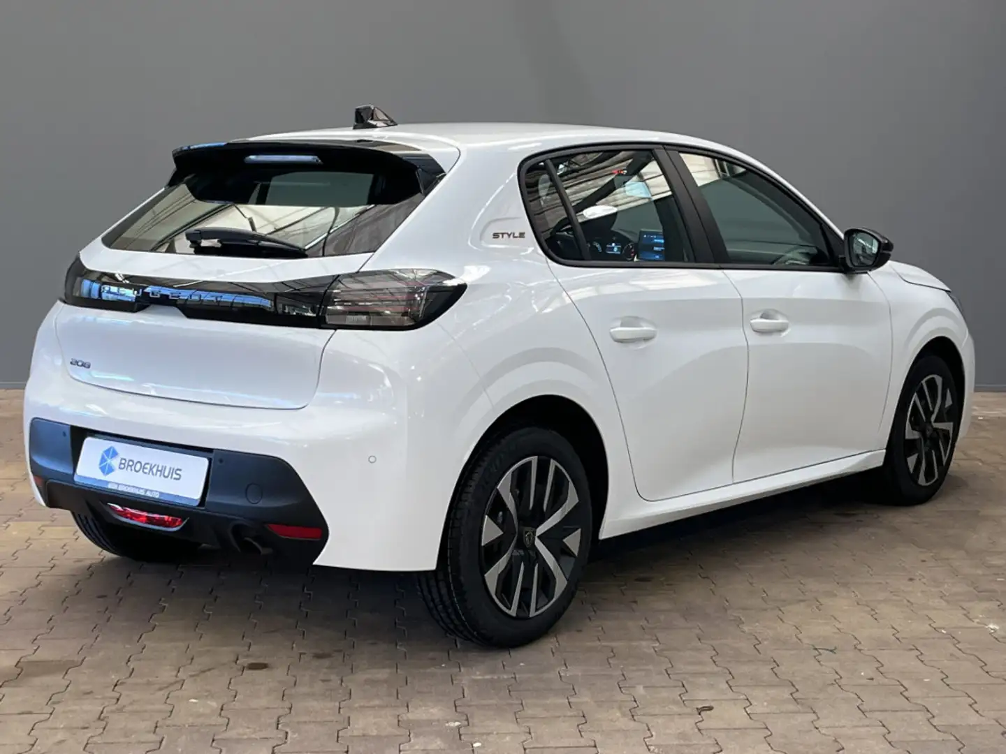 Peugeot 208 Style | Dashboard en deurpanelen in kunststof met Wit - 2