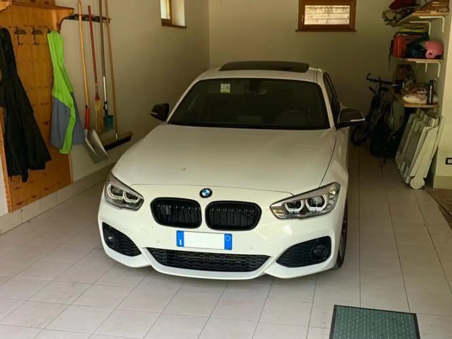 BMW 125 Serie 1 F/20-21 2015 125d 5p Msport auto Blanc - 1
