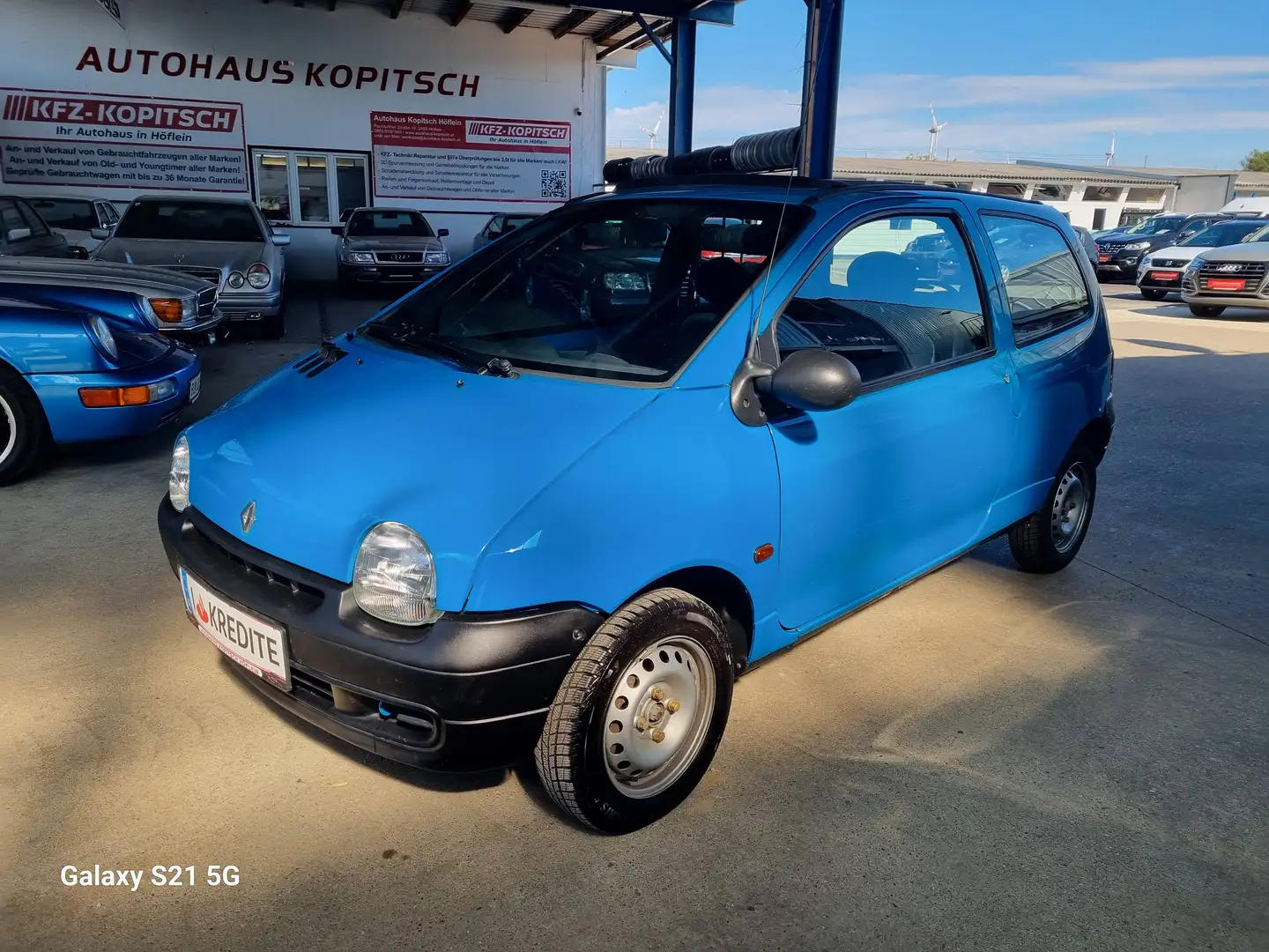 Renault Twingo 1,2 Faltdach - guter Zustand! Blau - 1