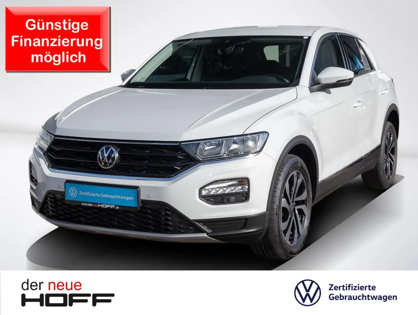 Volkswagen T-Roc 1.0 TSI Active SHZ PDC APP DAB+ Bluetooth Klima Wit - 1