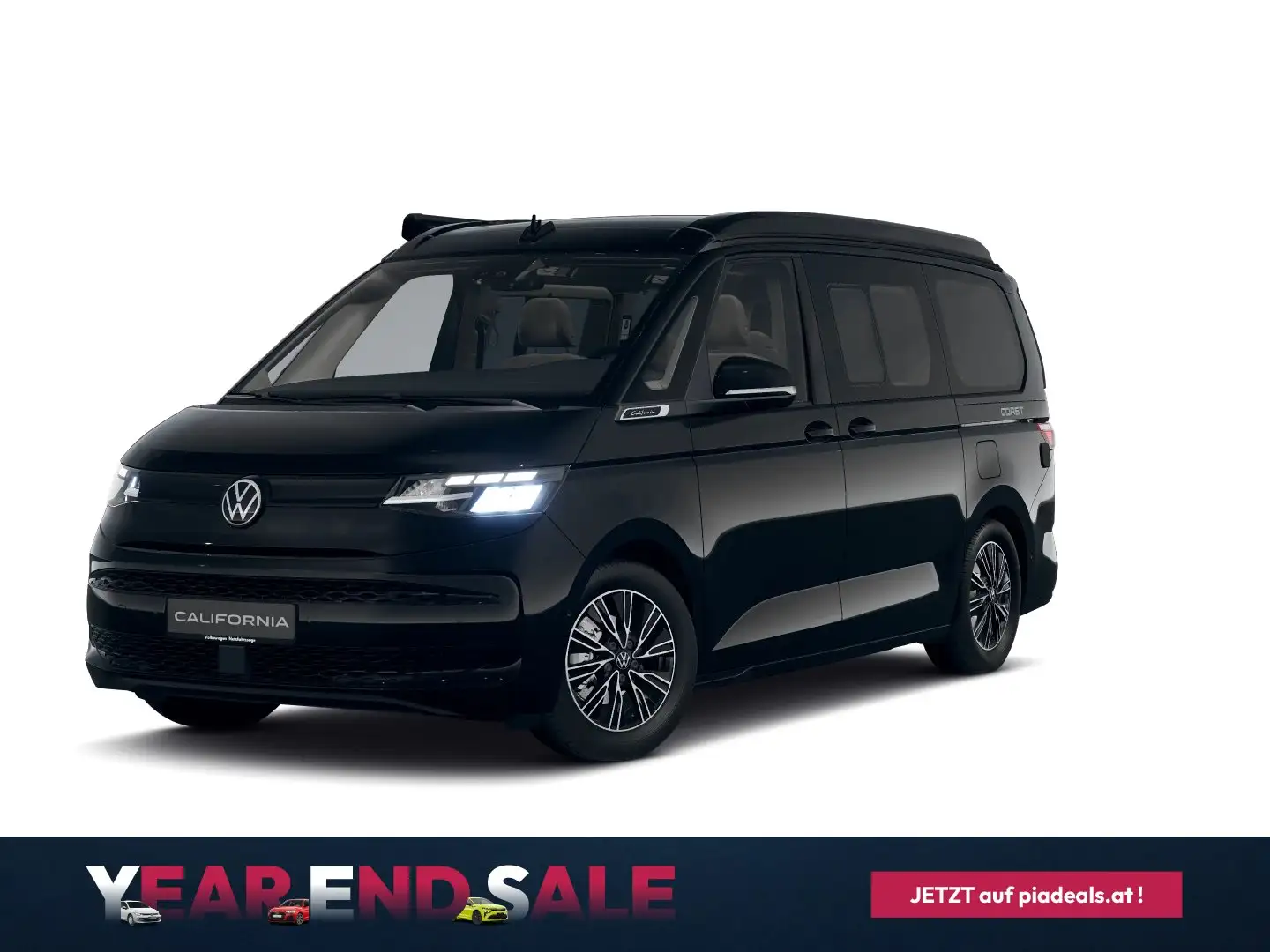 Volkswagen T6 California VW T6 California Coast TDI Schwarz - 1